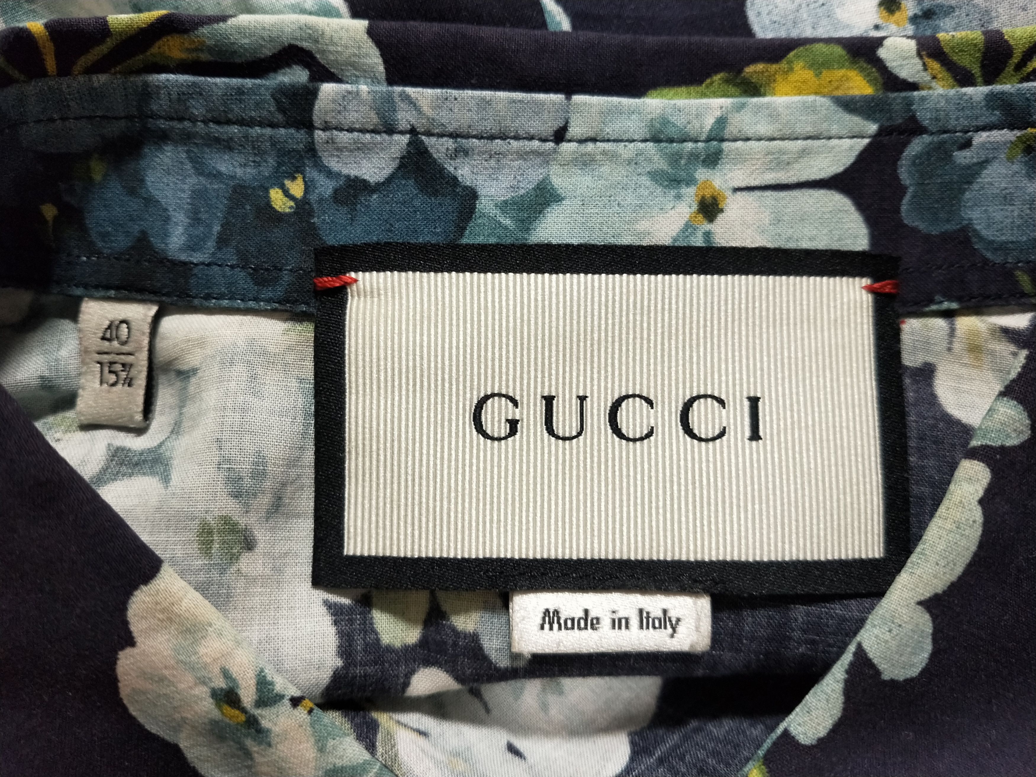 Gucci Blooms Floral Shirt Size US M / EU 48-50 / 2 - 4 Thumbnail