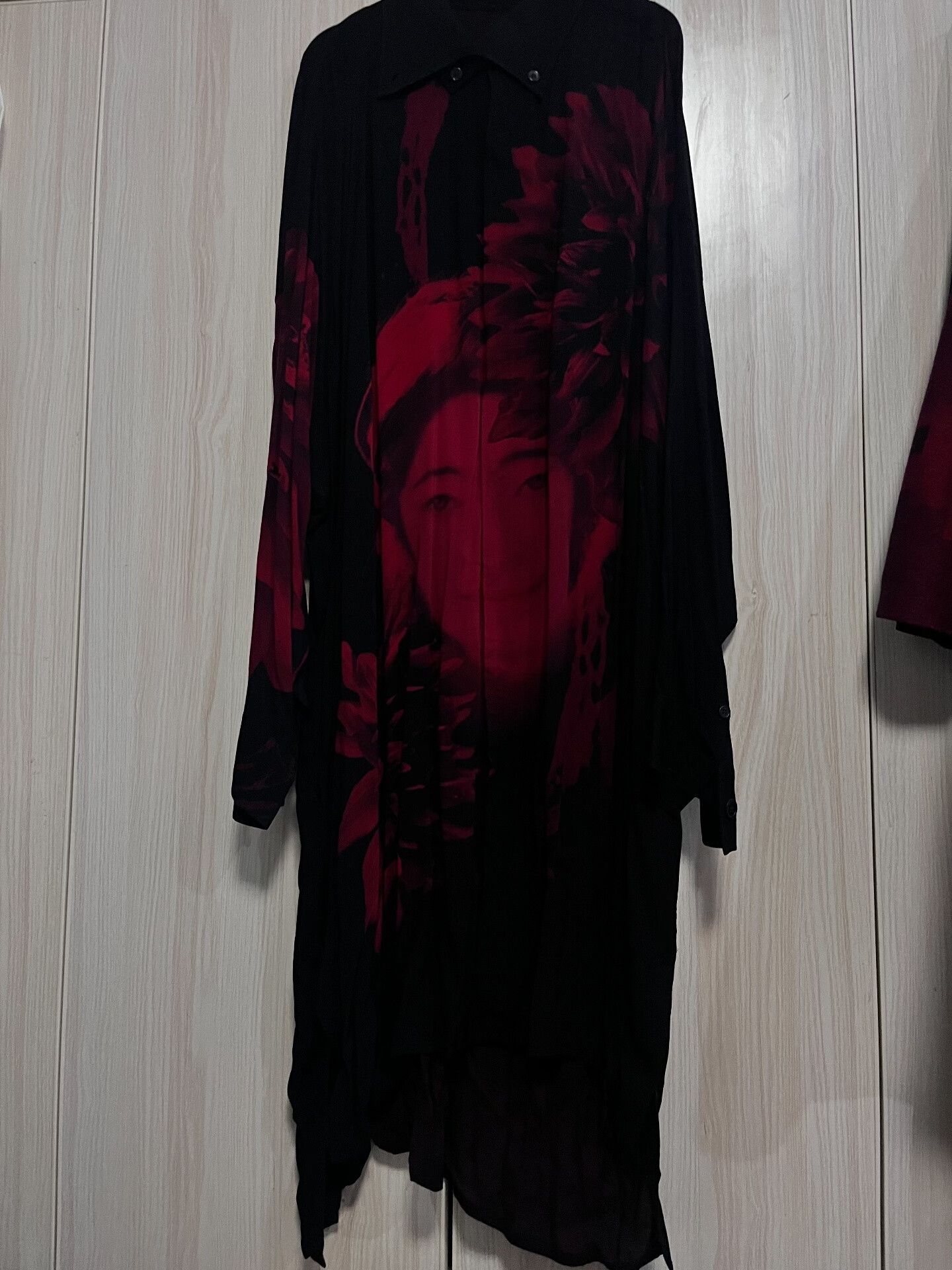 Yohji Yamamoto Yohji Yamamoto Floral Portrait Shirt Jacket Size US M / EU 48-50 / 2 - 1 Thumbnail