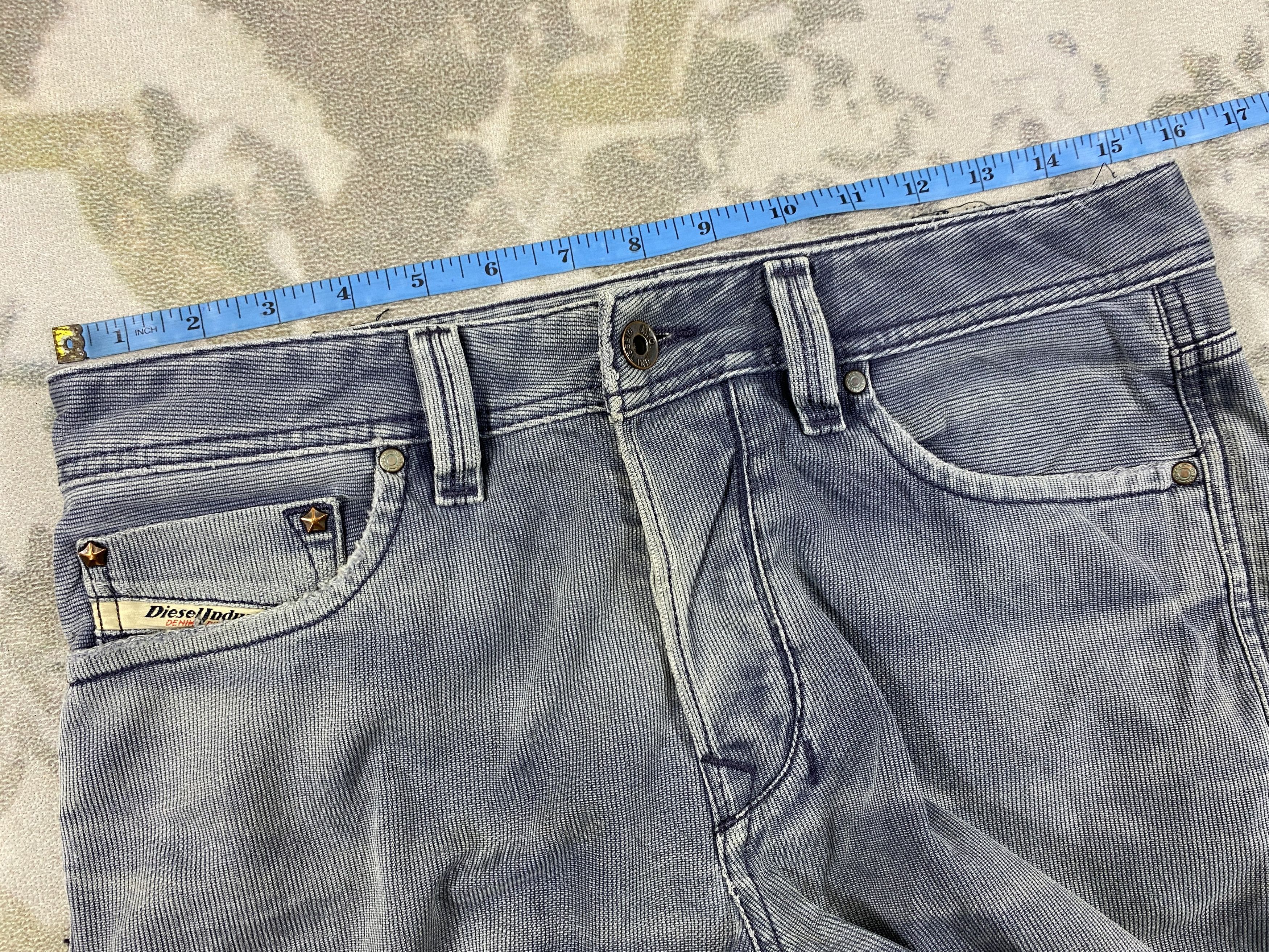 Hysteric Glamour Faded Grey Vintage Diesel Jeans 31x29.5 Denim- JN3883 Size US 31 - 5 Thumbnail