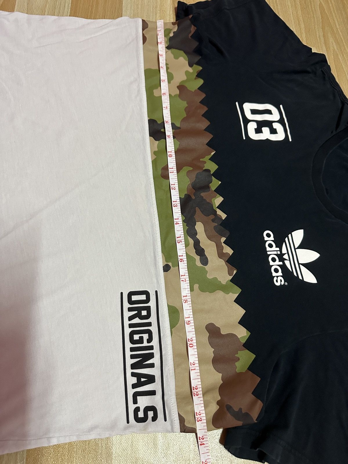 Adidas Adidas Camo Rare Tee Size US XL / EU 56 / 4 - 15 Thumbnail