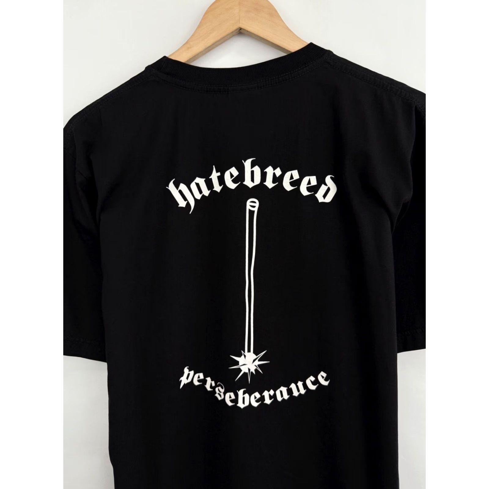 Vintage Hatebreed Perseverance American Metalcore Band T-Shirt L Black Mens T-Shirt Y2K Size US L / EU 52-54 / 3 - 8 Thumbnail