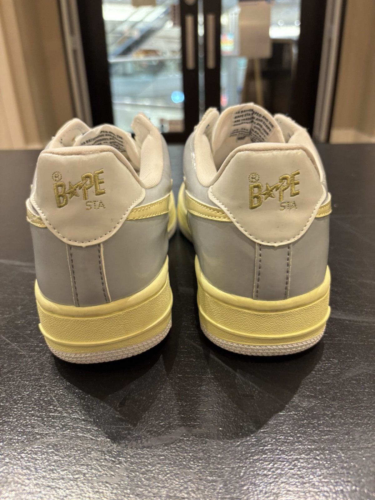 Bape Bapesta FS001 Low Cream/Blue Size US 9.5 / EU 42-43 - 3 Thumbnail
