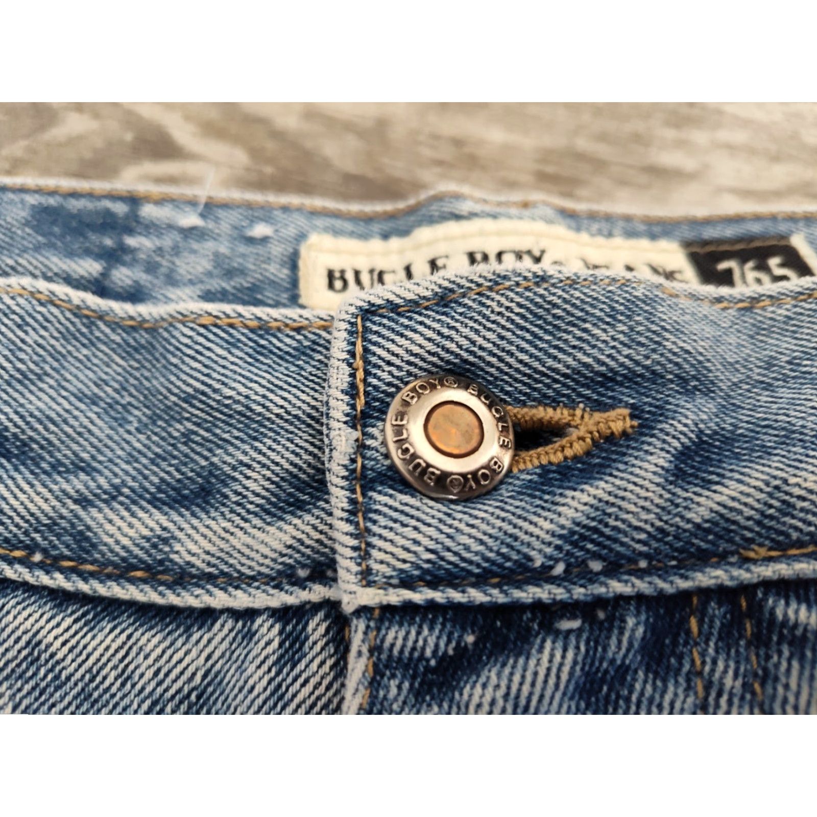 Bugle Boy VINTAGE Bugle Boy 765 Men’s Jeans 36x32 Light Wash Straight Leg Relaxed Fit 90s Grunge Size US 36 / EU 52 - 7 Thumbnail