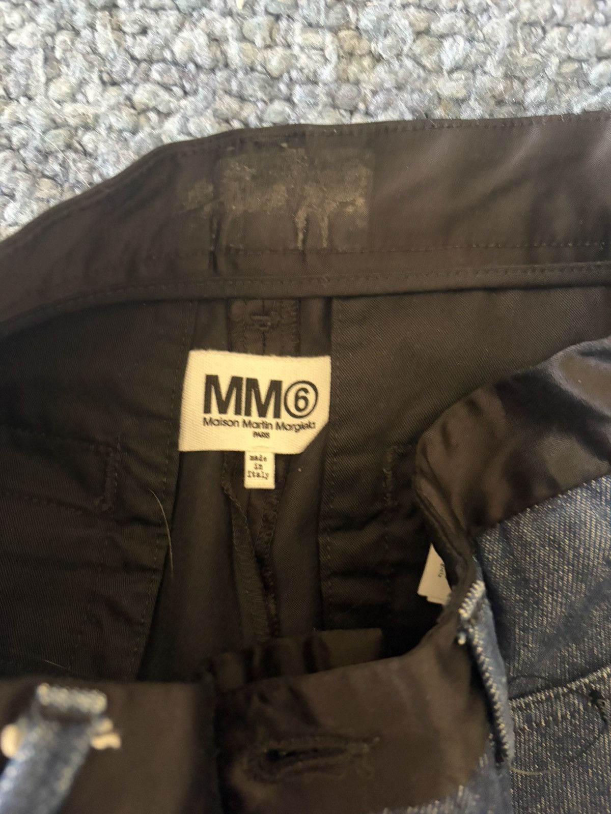 MM6 Maison Margiela MM6 Jean / Black Satin Pants Size 28" / US 6 / IT 42 - 3 Thumbnail