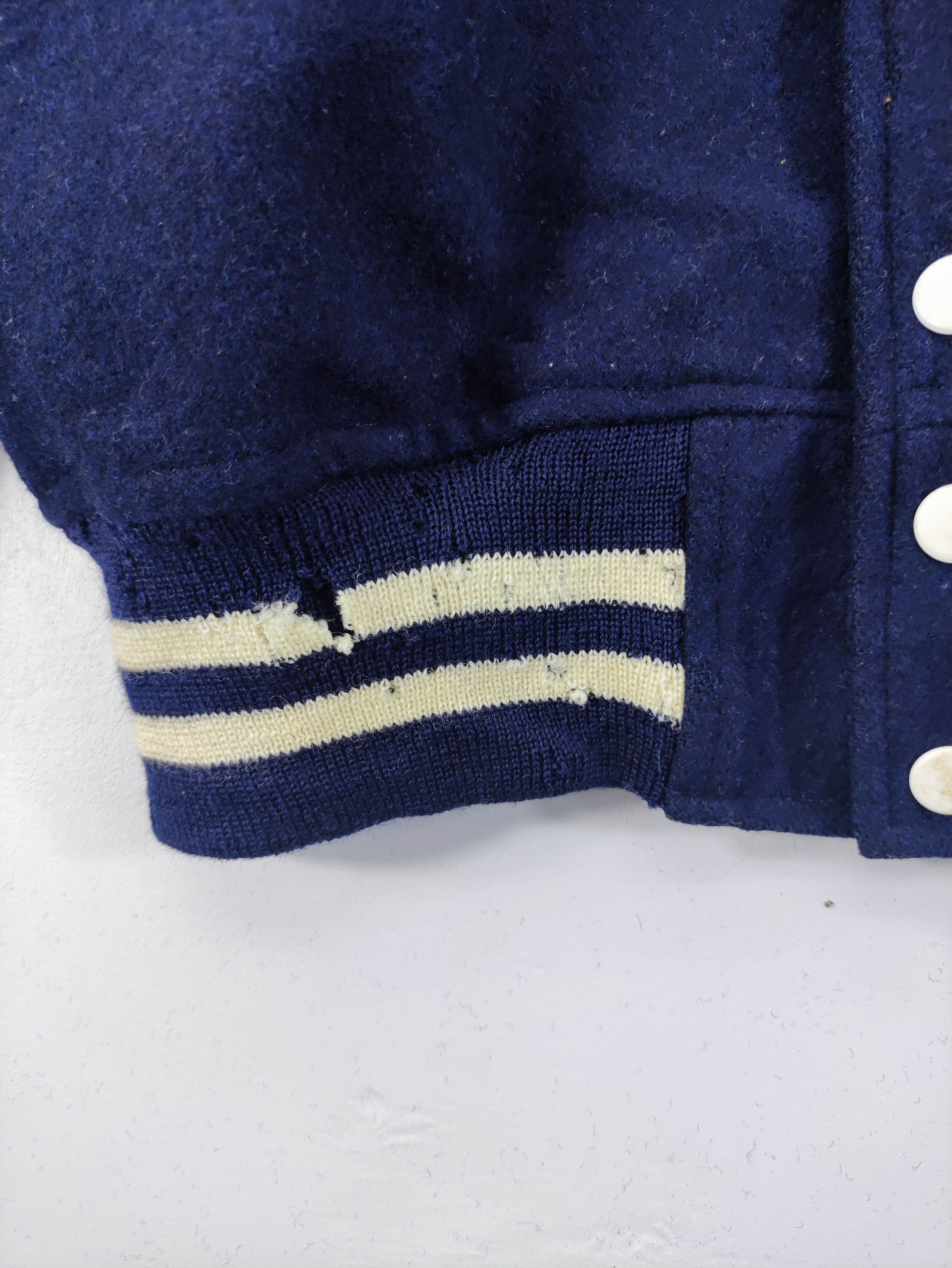 Japanese Brand Vintage Chuo Sports Varsity Wool Jacket Snap Button Size US L / EU 52-54 / 3 - 5 Thumbnail