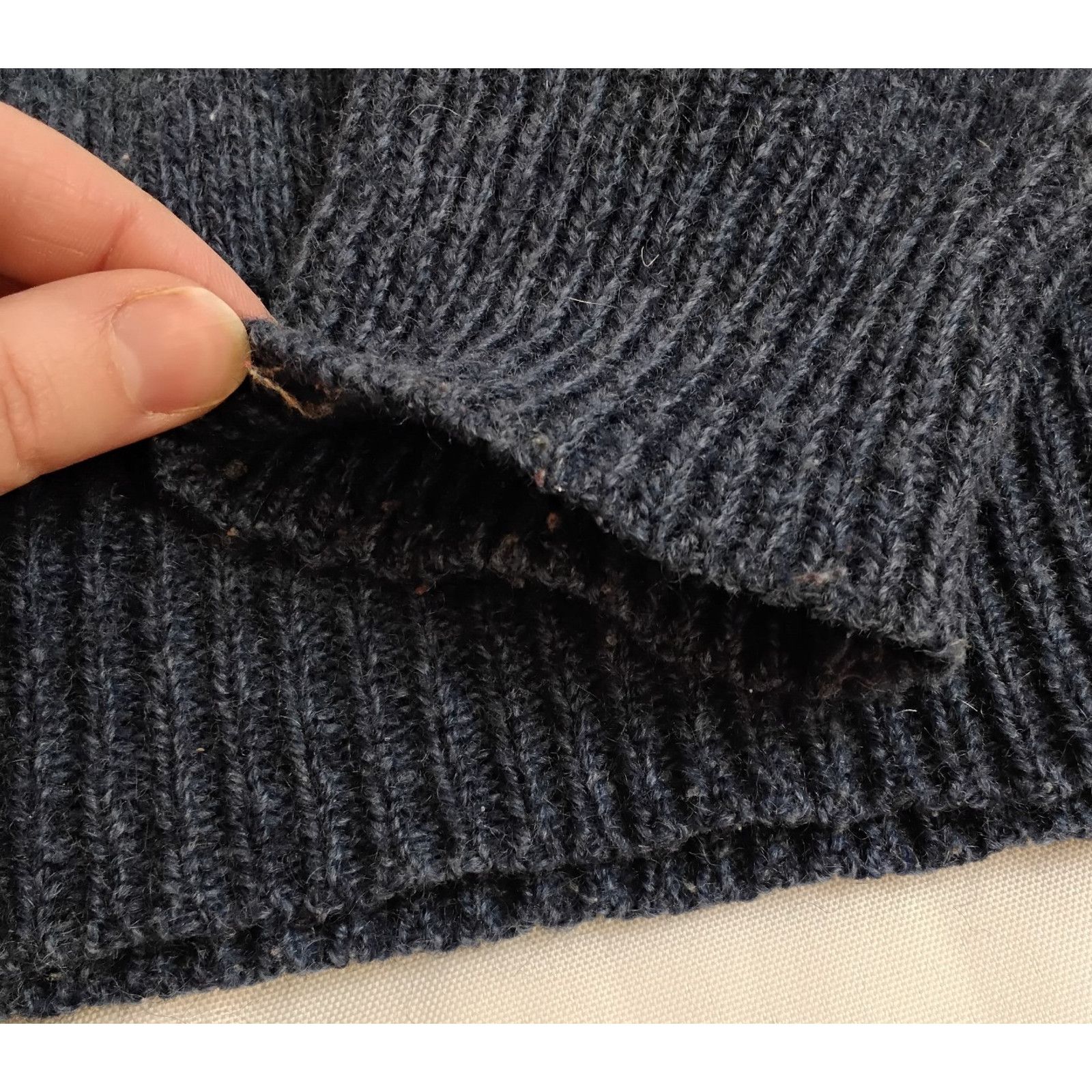 Eddie Bauer Eddie Bauer Sweater Men's XL Blue Wool Blend VTG 90's USA Size US XL / EU 56 / 4 - 5 Thumbnail