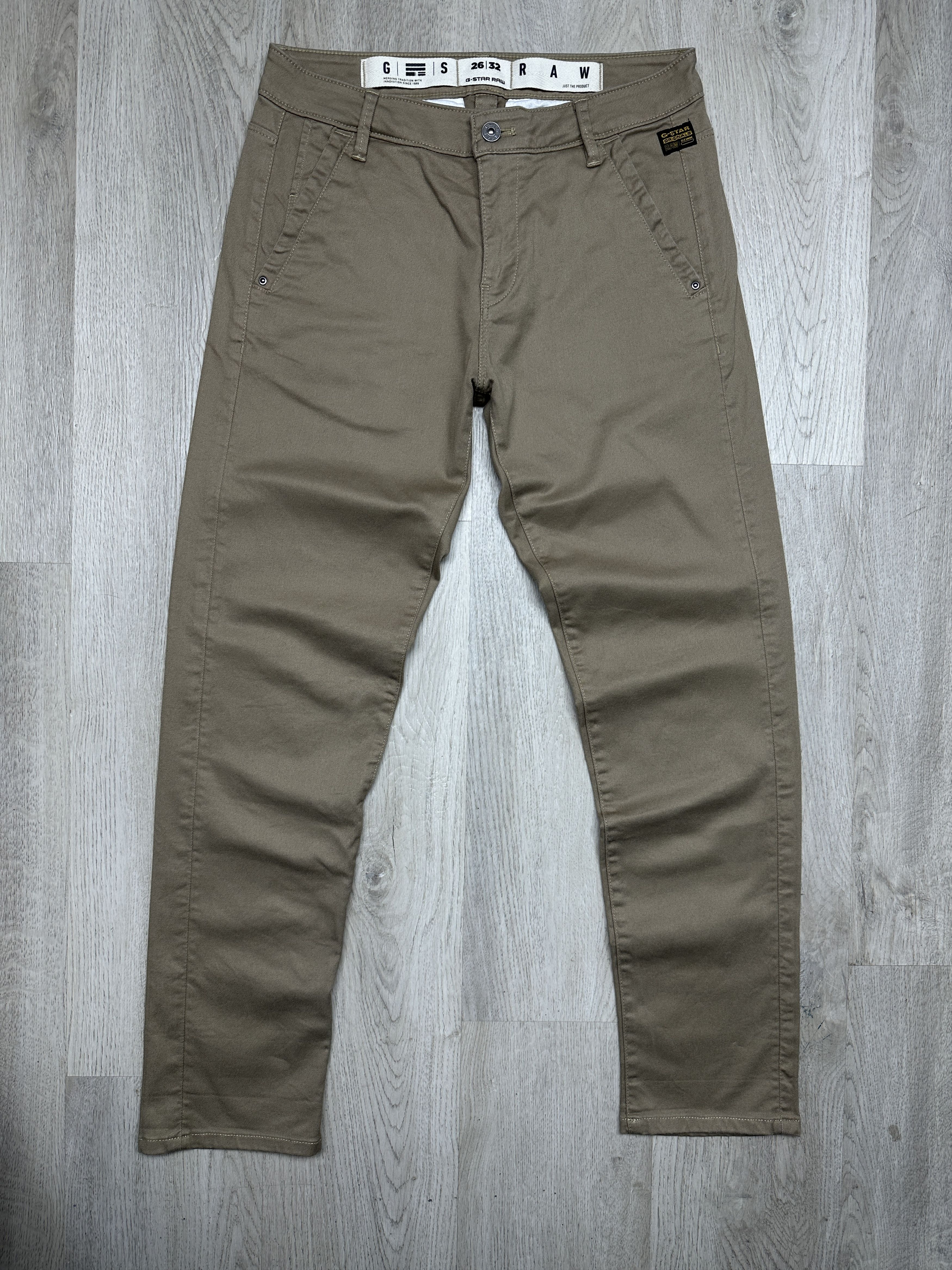G-Star G Star Raw Womens Kate Boyfriend Chino Pants Size 26" / US 2 / IT 38 - 1 Thumbnail