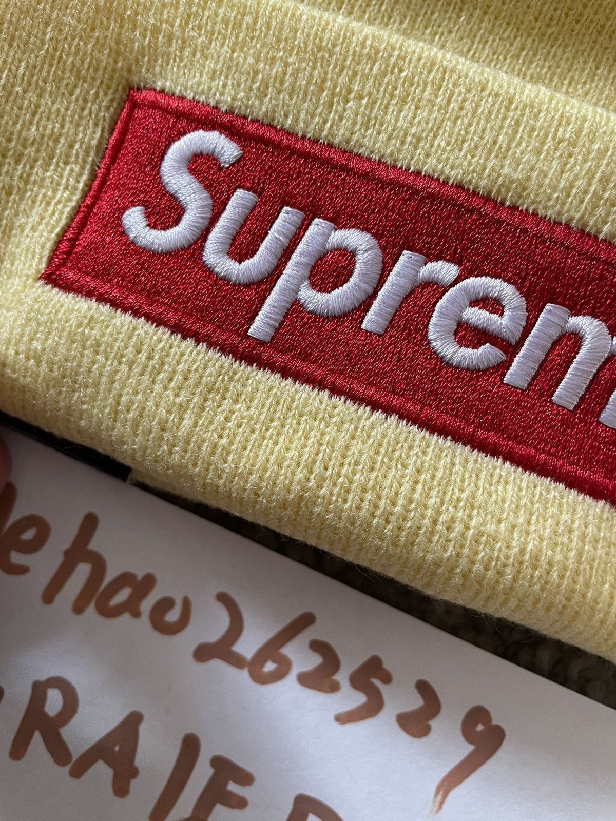 Supreme Supreme box logo beanie fw22 Size ONE SIZE - 2 Thumbnail