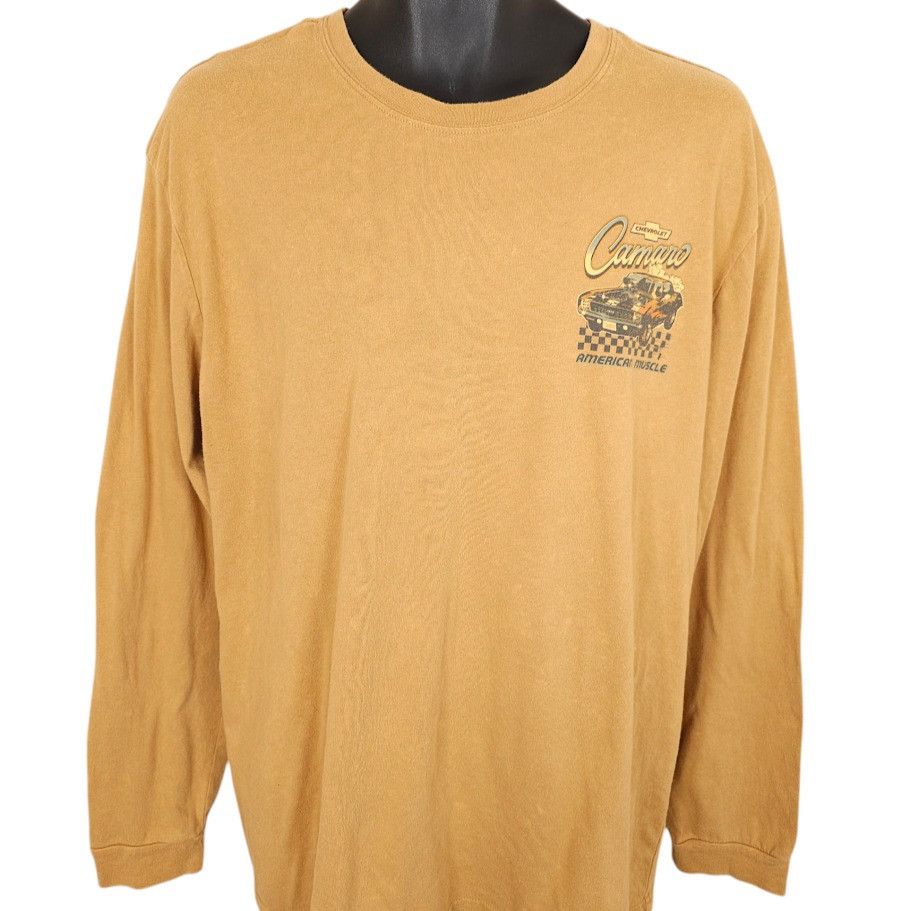 Other Chevrolet Camaro T Shirt Mens Size XL Brown Rust American Size US XL / EU 56 / 4 - 2 Thumbnail
