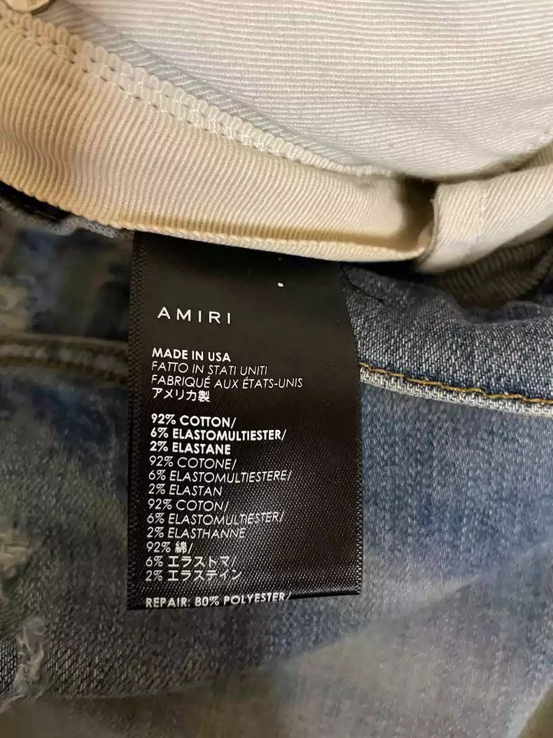 Amiri AMIRI MX1 33 size middle waist-2506 Size US 33 - 2 Thumbnail