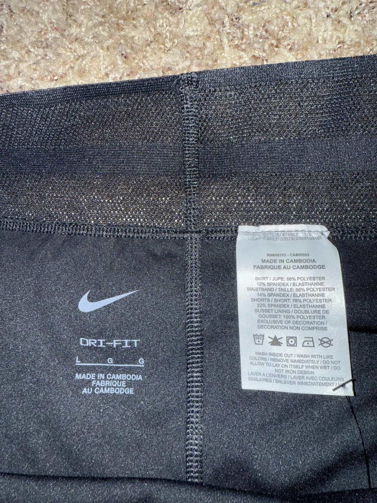 Nike Nike Womens Dri-Fit Advantage Tennis Skort Size 36" / US 14 / IT 50 - 4 Thumbnail