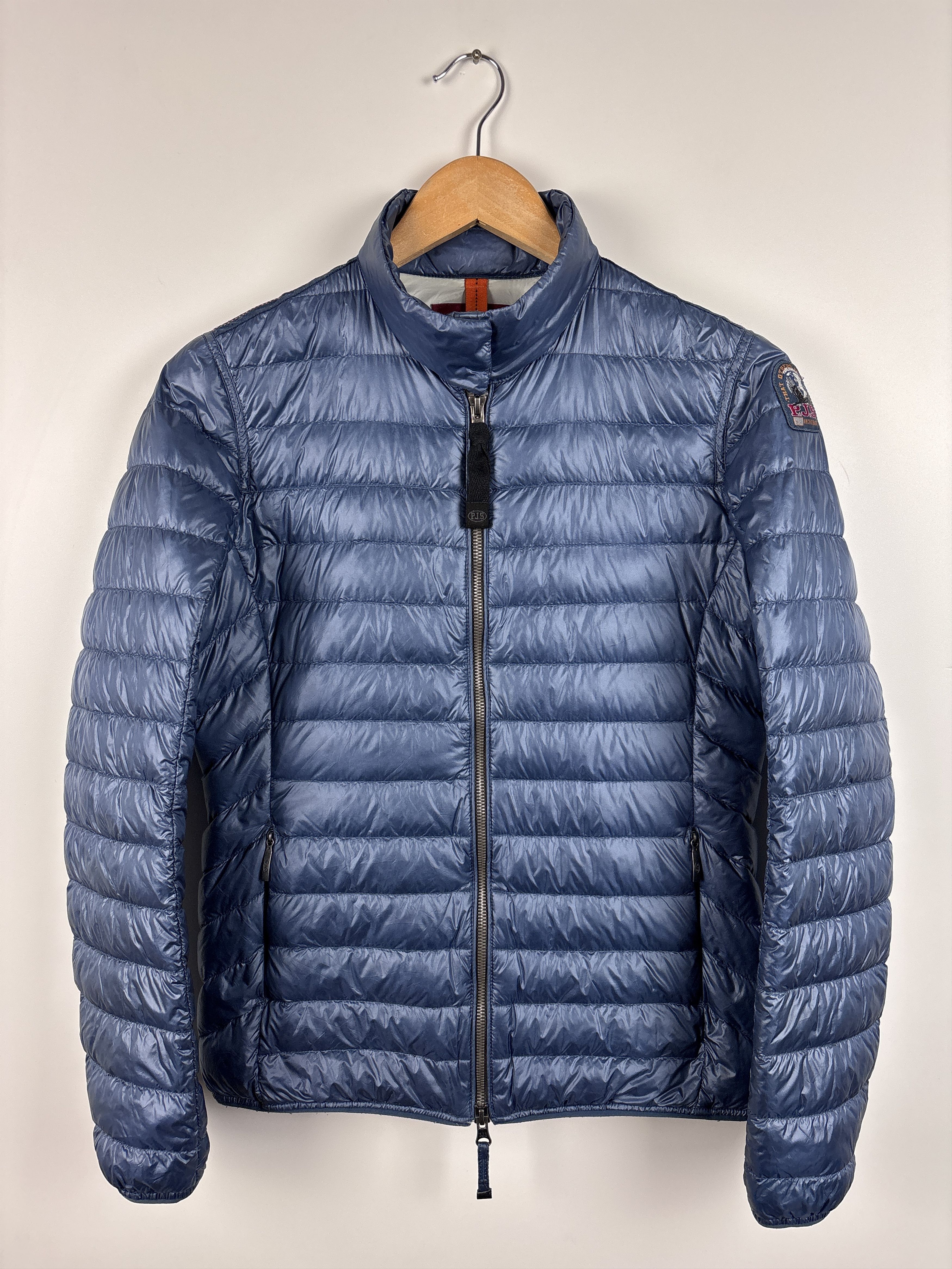 Parajumpers Womens Parajumpers Sheen Down Quilted Jacket Blue Size S Size S / US 4 / IT 40 - 1 Thumbnail
