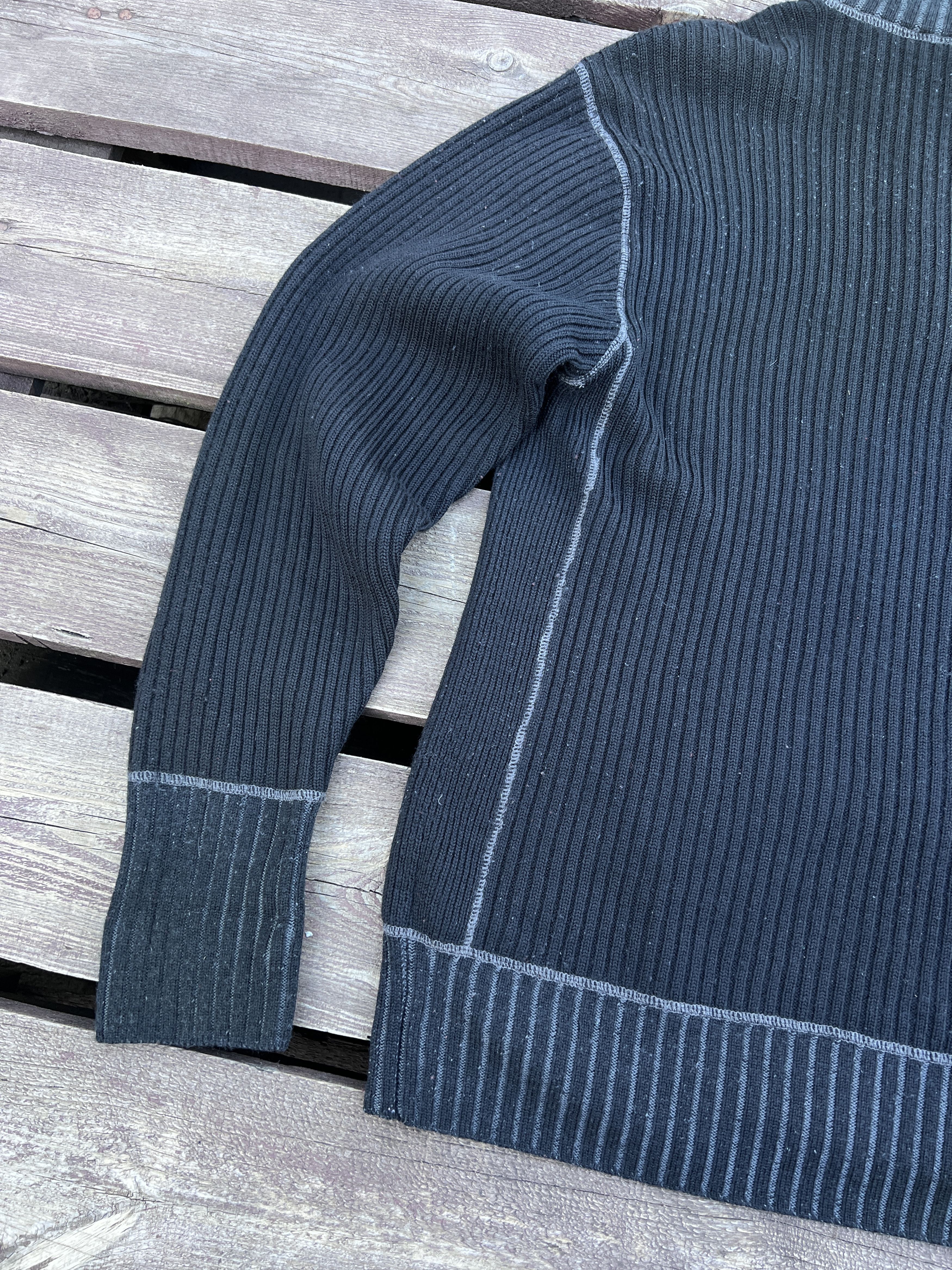 The North Face The Noth Face Y2K Vintage Knitted 1/4 Zip Up Sweater Size US L / EU 52-54 / 3 - 13 Thumbnail