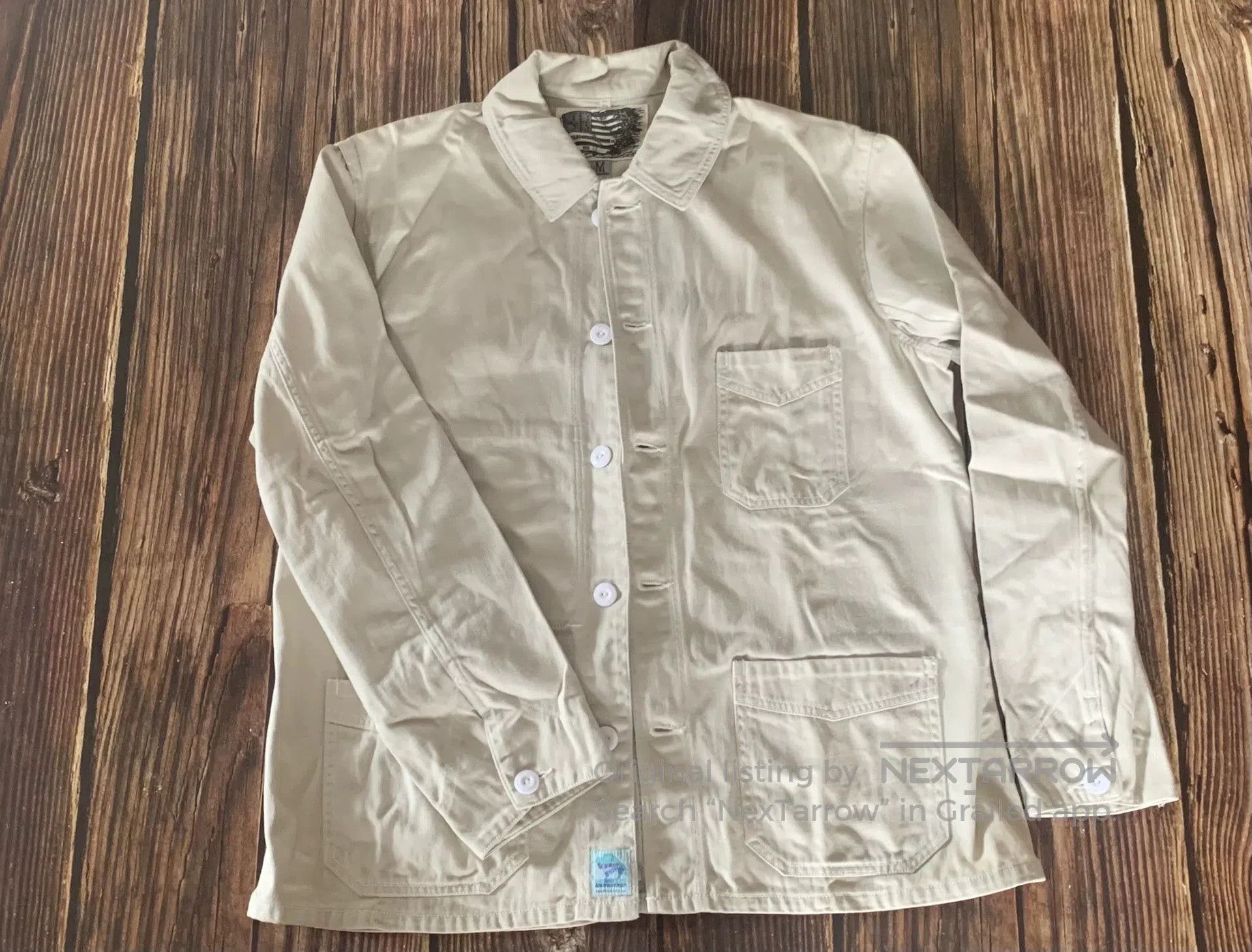 Freewheelers bootleggets freewheelers work jacket beige color. Size US M / EU 48-50 / 2 - 1 Thumbnail