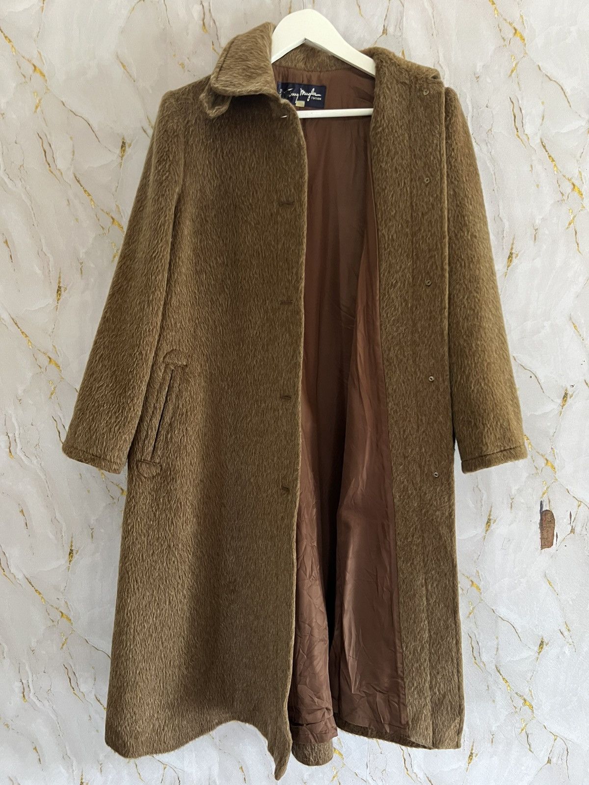 Thierry Mugler THIERRY MUGLER MOHAIR LONG JACKET Size US M / EU 48-50 / 2 - 3 Thumbnail