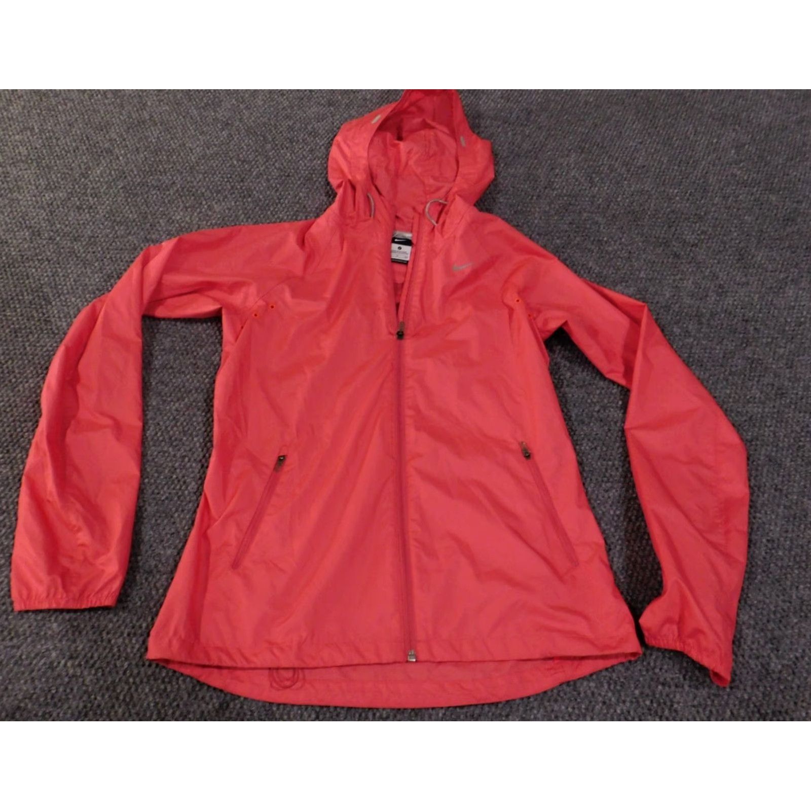 Nike Nike jacket Windbreaker Jacket Women S Pink Regular Zip Polyester Size S / US 4 / IT 40 - 2 Thumbnail