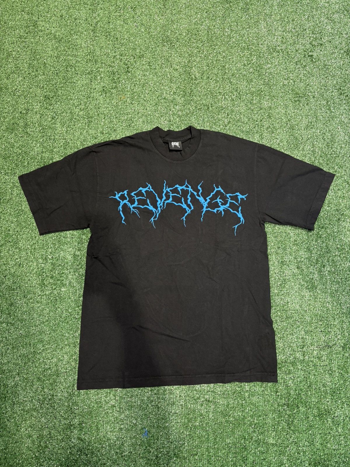 Revenge REVENGE “X LIGHTNING HEARTBREAK” TEE - SIZE MEDIUM - (BLACK) Size US M / EU 48-50 / 2 - 1 Thumbnail