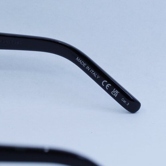 Saint Laurent Paris Saint Laurent SL68 001 Sunglasses Black Cat Eye Frame Size ONE SIZE - 8 Thumbnail