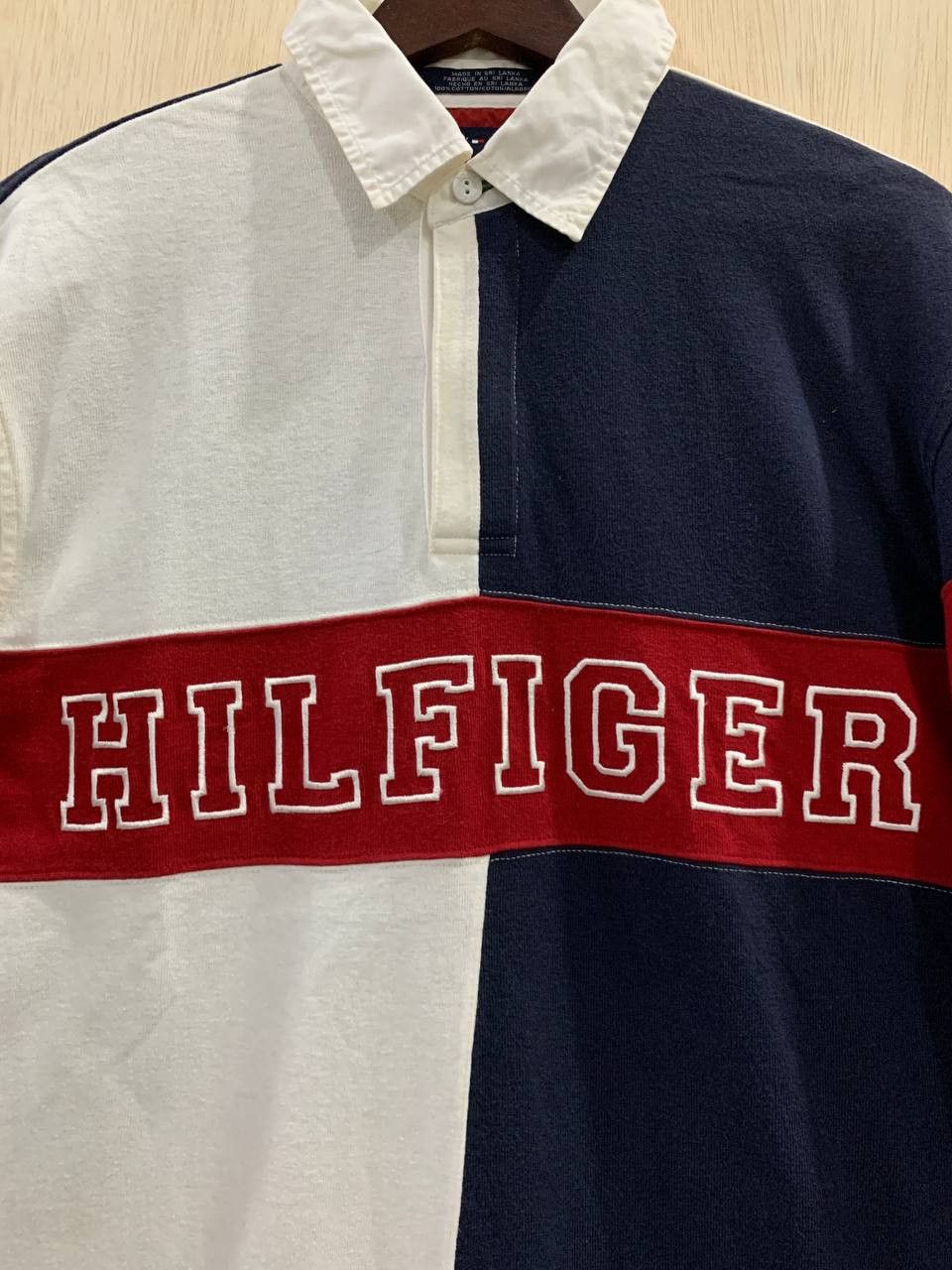 Tommy Hilfiger Vintage 2000s Tommy Hilfiger Rugby Shirt Size US L / EU 52-54 / 3 - 3 Thumbnail