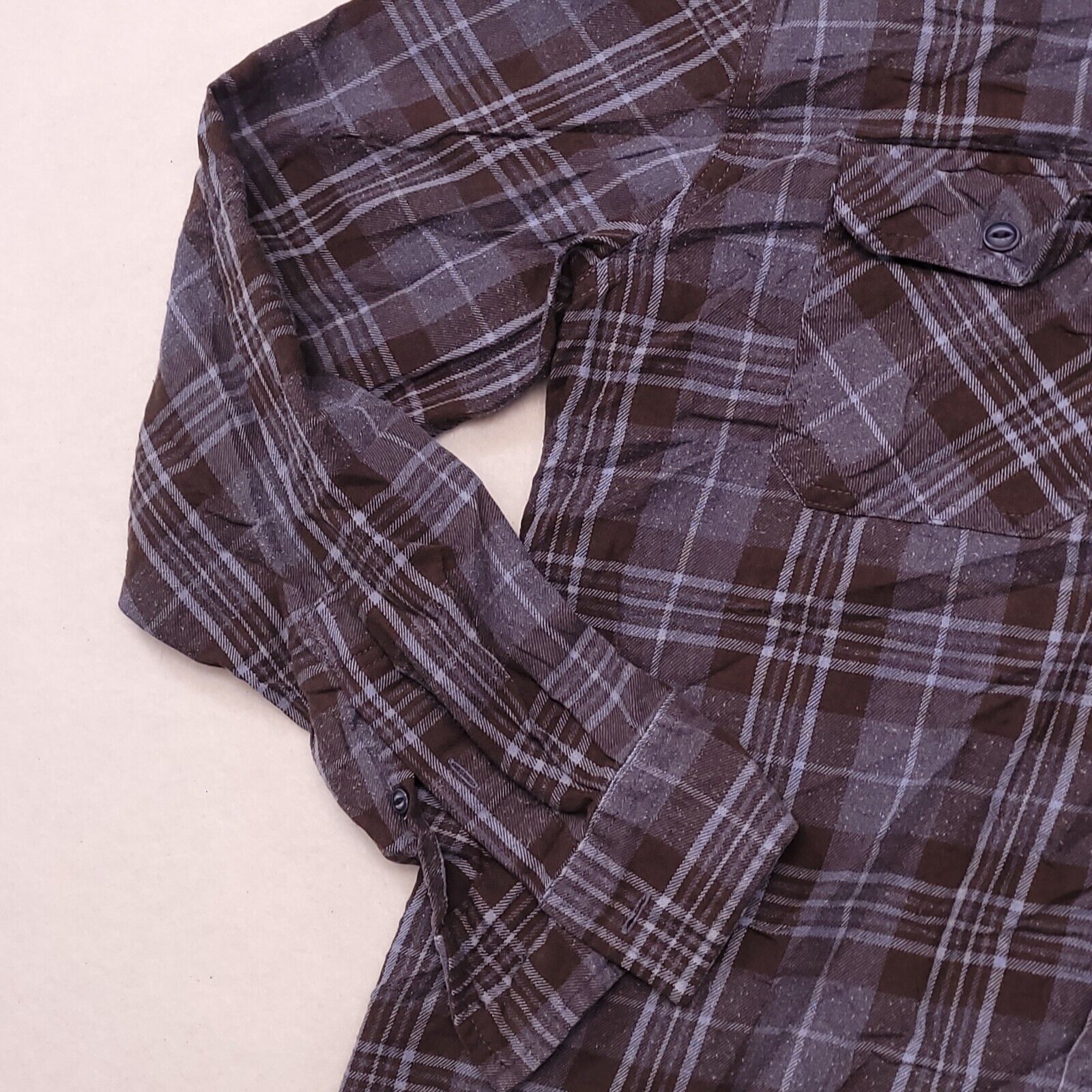 Weatherproof Weatherproof Tartan Flannel Casual Shirt Womens Size M Gray Size M / US 6-8 / IT 42-44 - 6 Thumbnail