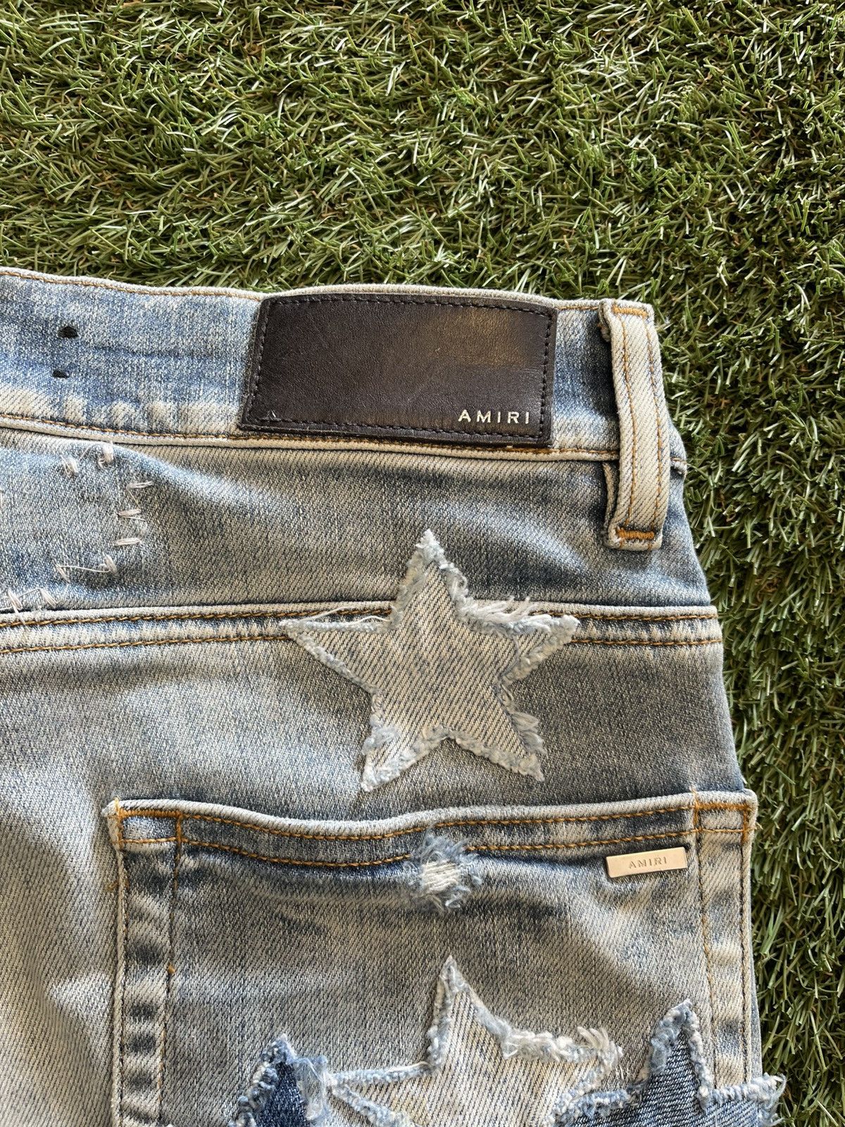 Amiri Size 28 - Amiri Chemist Denim Stars Skinny Jeans Very Rare Size US 28 / EU 44 - 6 Thumbnail