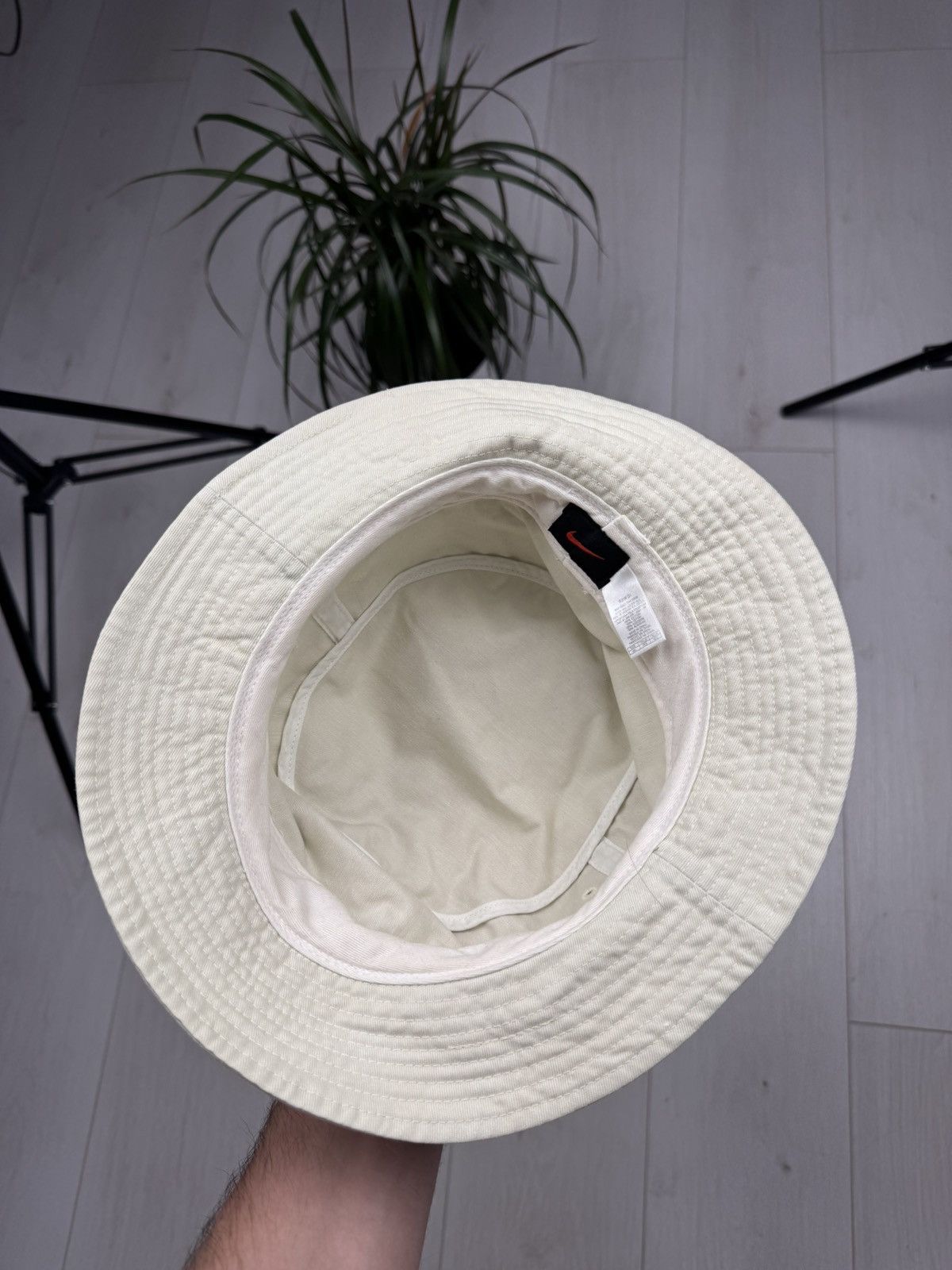 Nike Vintage Nike Panama hat cap mini swoosh y2k Size ONE SIZE - 5 Thumbnail
