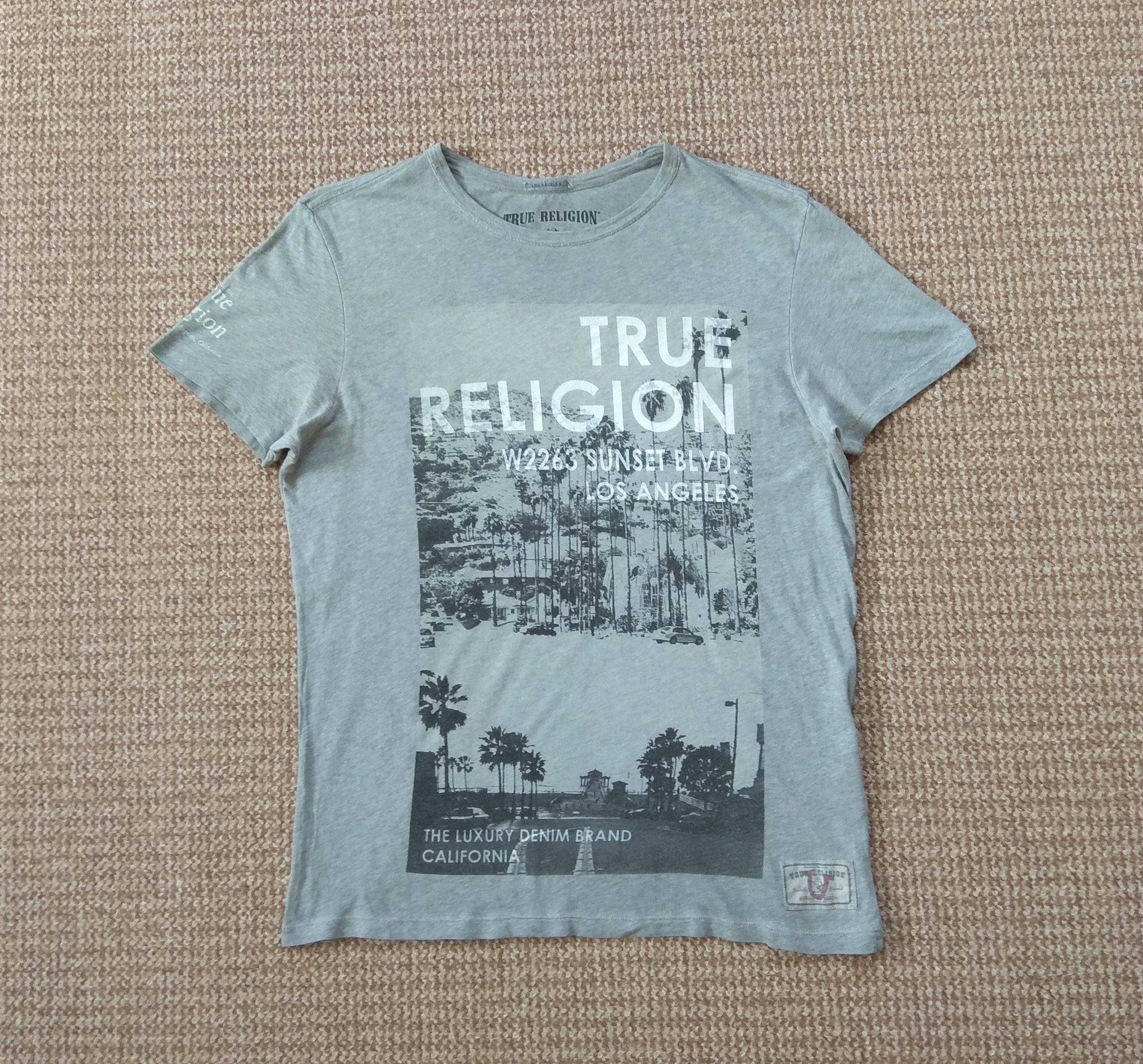 True Religion True Religion Los Angeles Printed Tee T Shirt Size US M / EU 48-50 / 2 - 1 Thumbnail