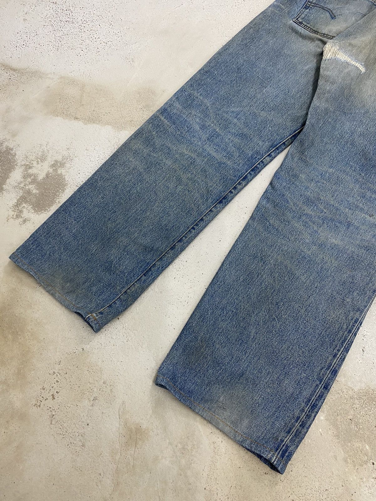 Levi's Vintage 90s Levis 501 Japan Selvedge Button Fly J09 Distress Size US 34 / EU 50 - 11 Thumbnail