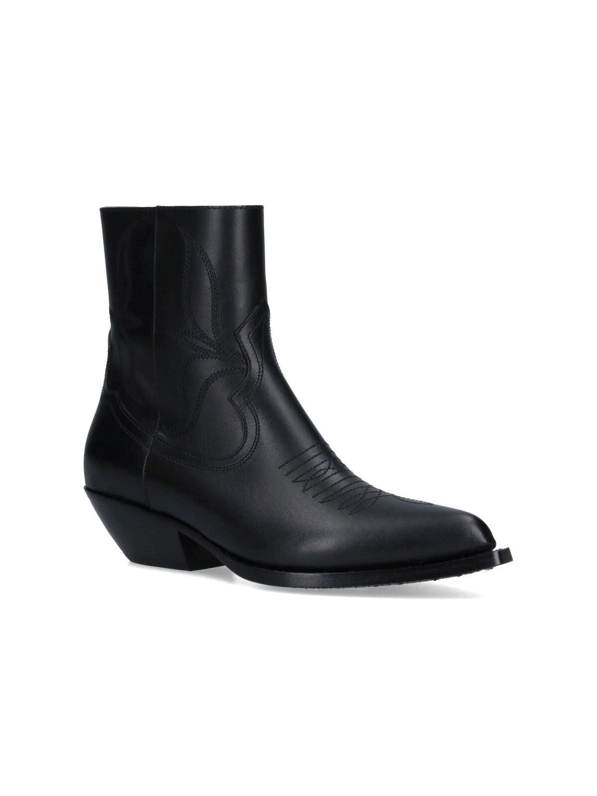 CELINE WESTERN ZIPPED BOOTS SIZE 38