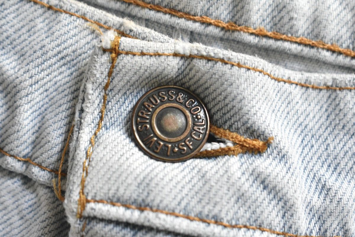 Levi's × Levi's Vintage Clothing × Vintage Vintage 90s Levi 550 Jean Shorts (38) Size US 38 / EU 54 - 5 Thumbnail