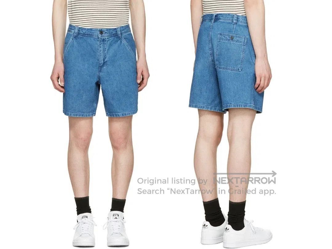 A.P.C. A.P.C. Indigo Alejandro Shorts. Size US 30 / EU 46 - 6 Thumbnail