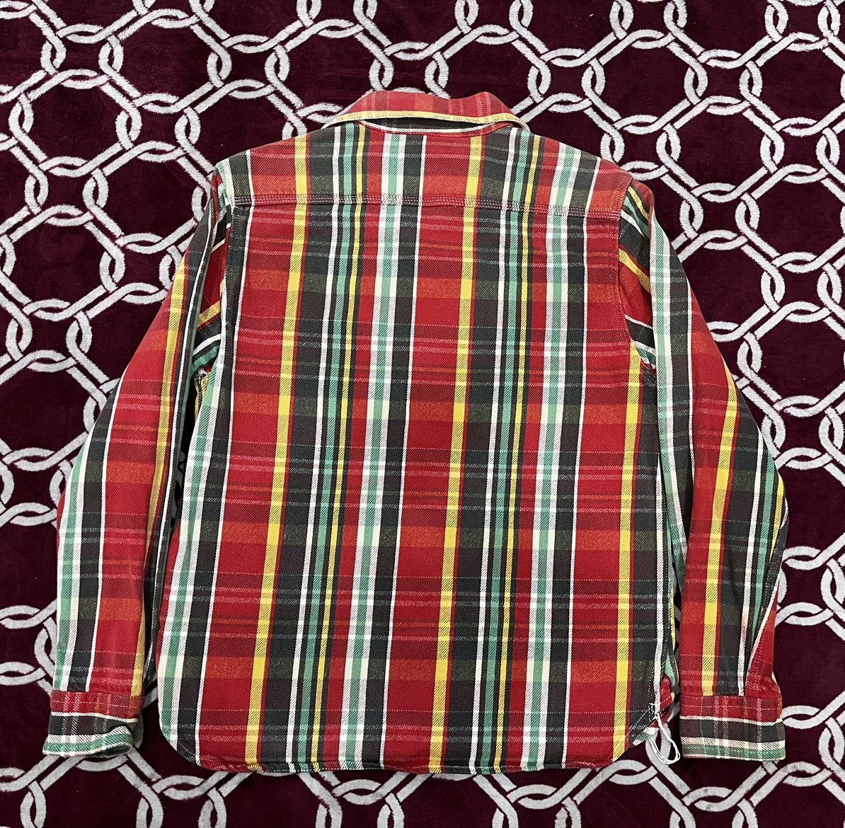 Vintage Rouston Union Made Plaid Flannel Size US M / EU 48-50 / 2 - 2 Thumbnail