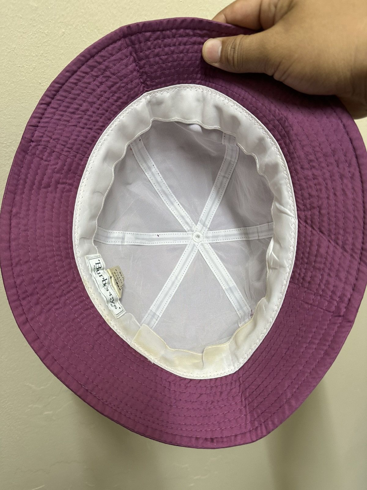 Burberry 90’s Burberrys Sports Bucket Hat Size ONE SIZE - 5 Thumbnail