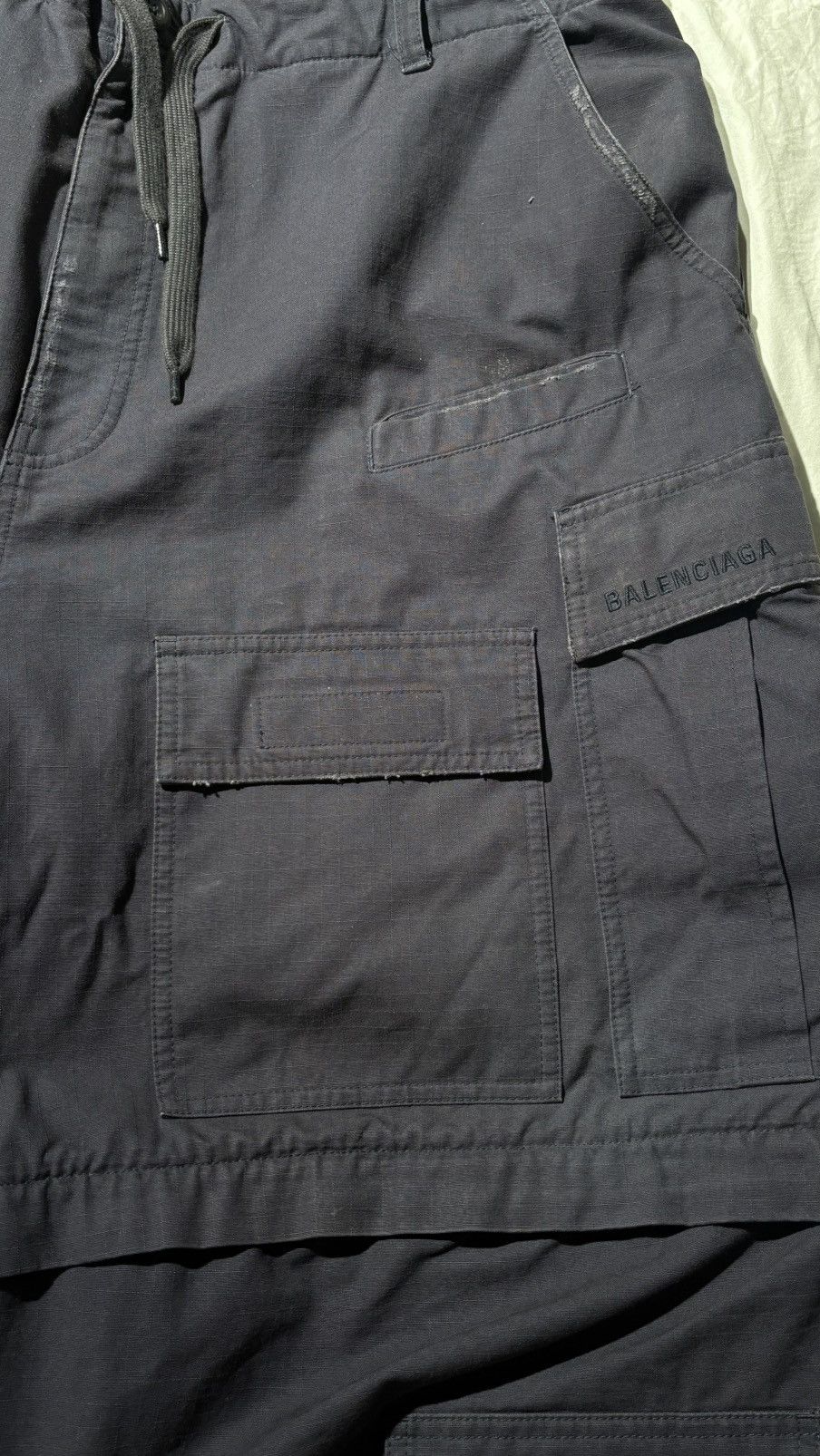 Balenciaga Balenciaga Large Cargo Pants in Grey Size US 32 / EU 48 - 6 Thumbnail