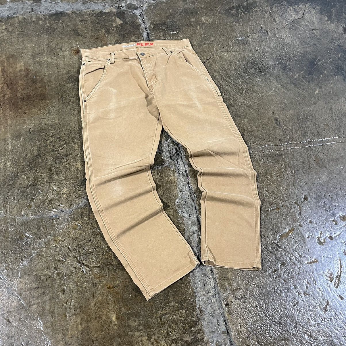 Dickies × Vintage Crazy Dickies Flex Carpenter Pants Carhartt Style Workwear Size US 33 - 6 Thumbnail