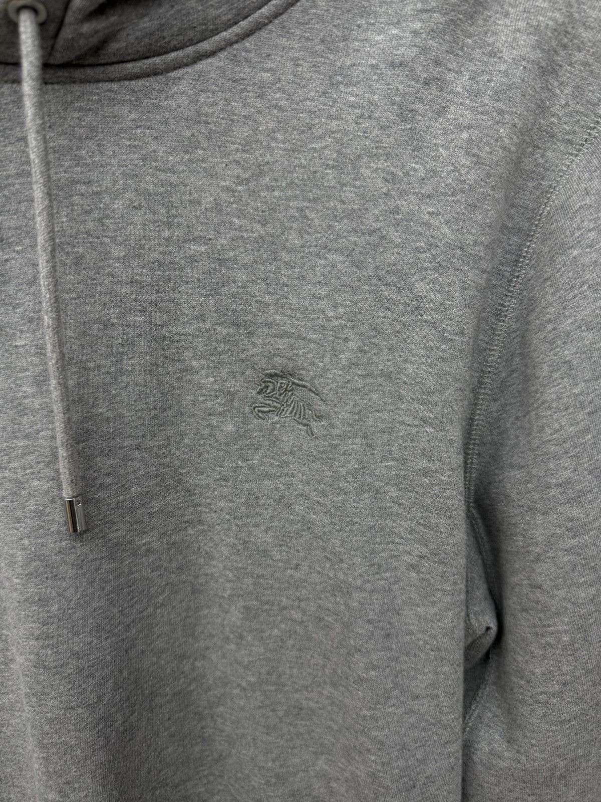 Burberry Burberry Grey Classic Logo Hoodie Size XXL Size US XXL / EU 58 / 5 - 5 Thumbnail