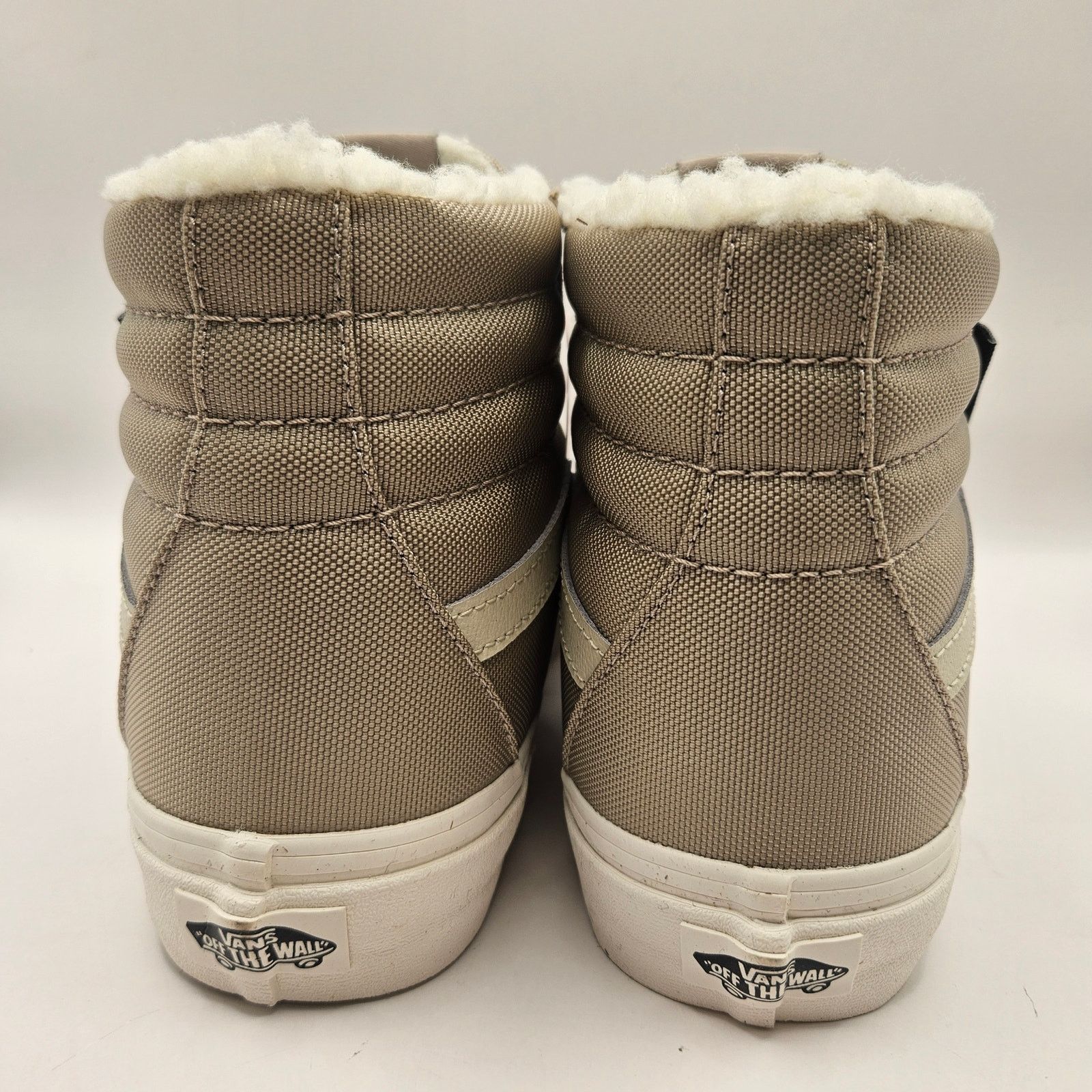 Vans VANS WOMEN'S 8 CORDURA SK8 HI SHERPA WALNUT CLASSIC SKATE Size US 8 / IT 38 - 4 Thumbnail