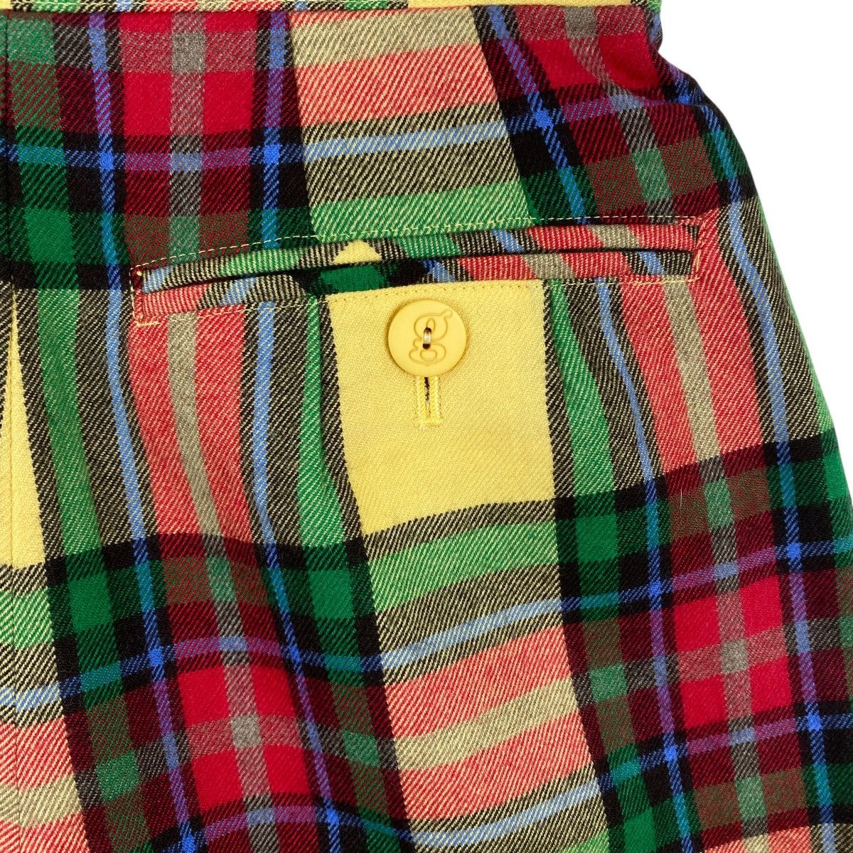 Vintage Vintage SPORUTINO GOLF Tartan Plaids Checks High Waisted Size 24" / US 00 / IT 34 - 5 Thumbnail
