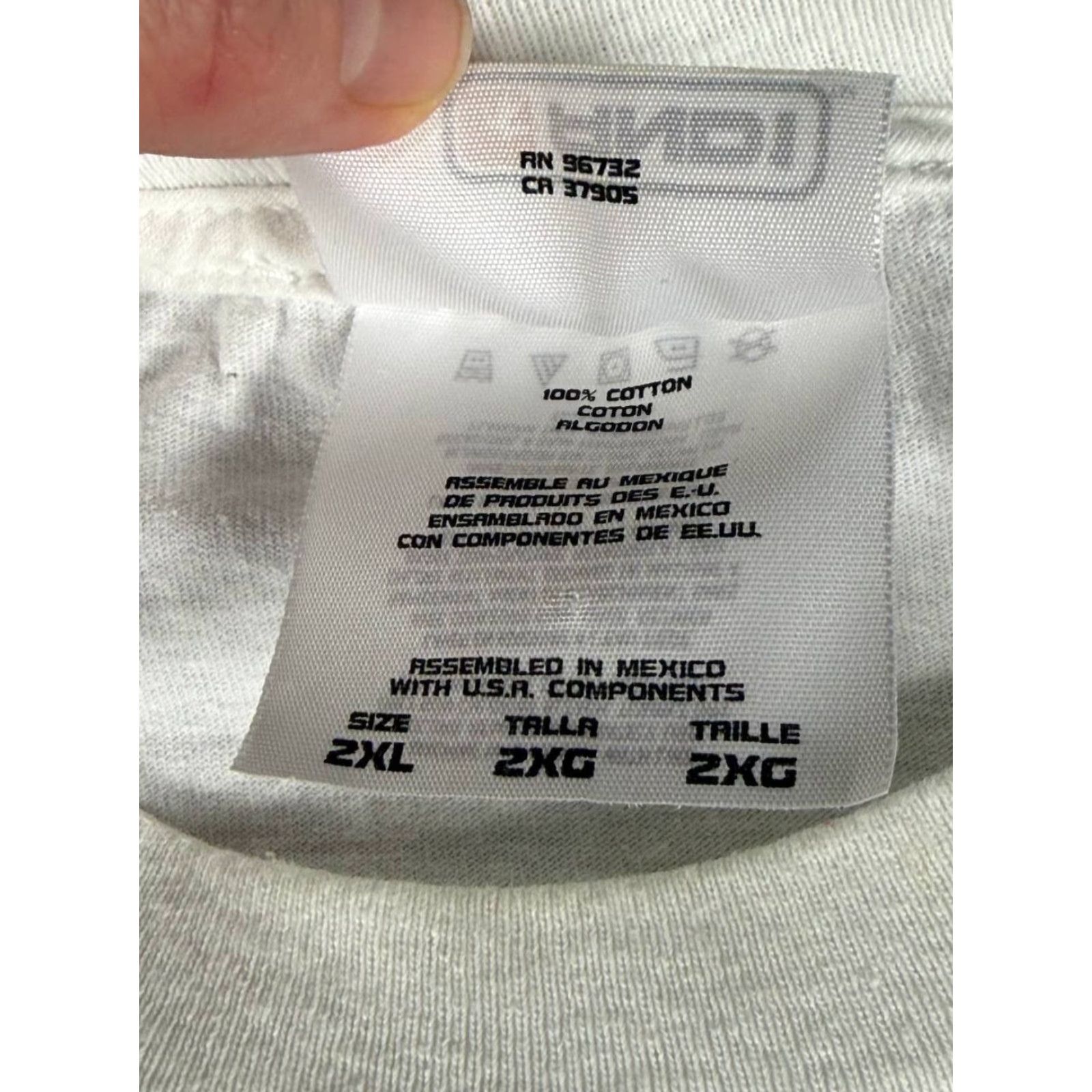Vintage VINTAGE AND1 T-Shirt 2XL White Men Crew Neck Short Sleeve Hip Hop Dont Hate Me Because You Aint Me Tee Size US XXL / EU 58 / 5 - 7 Thumbnail