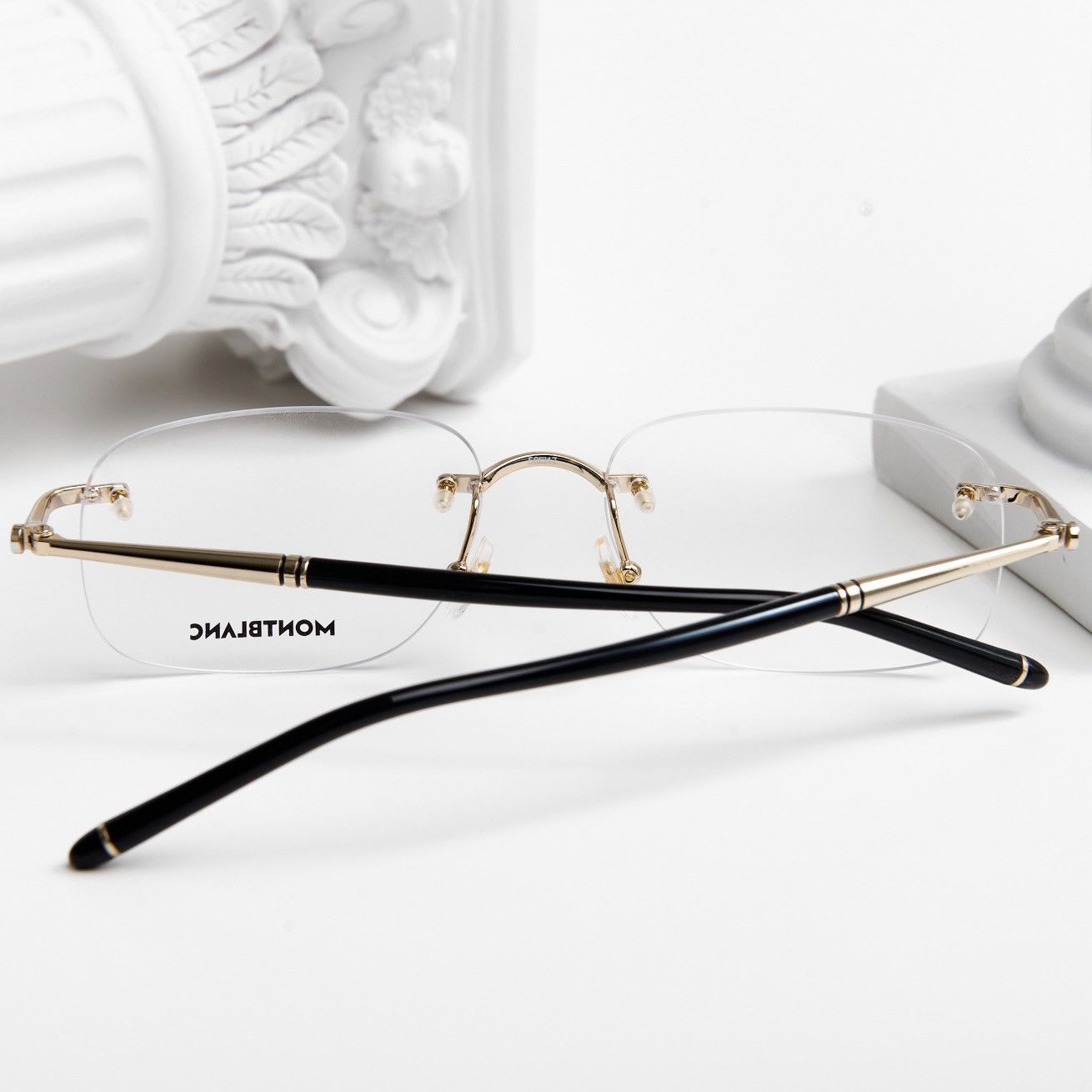 Montblanc MONTBLANC MB0071O 001 GLASSES Size ONE SIZE - 7 Thumbnail