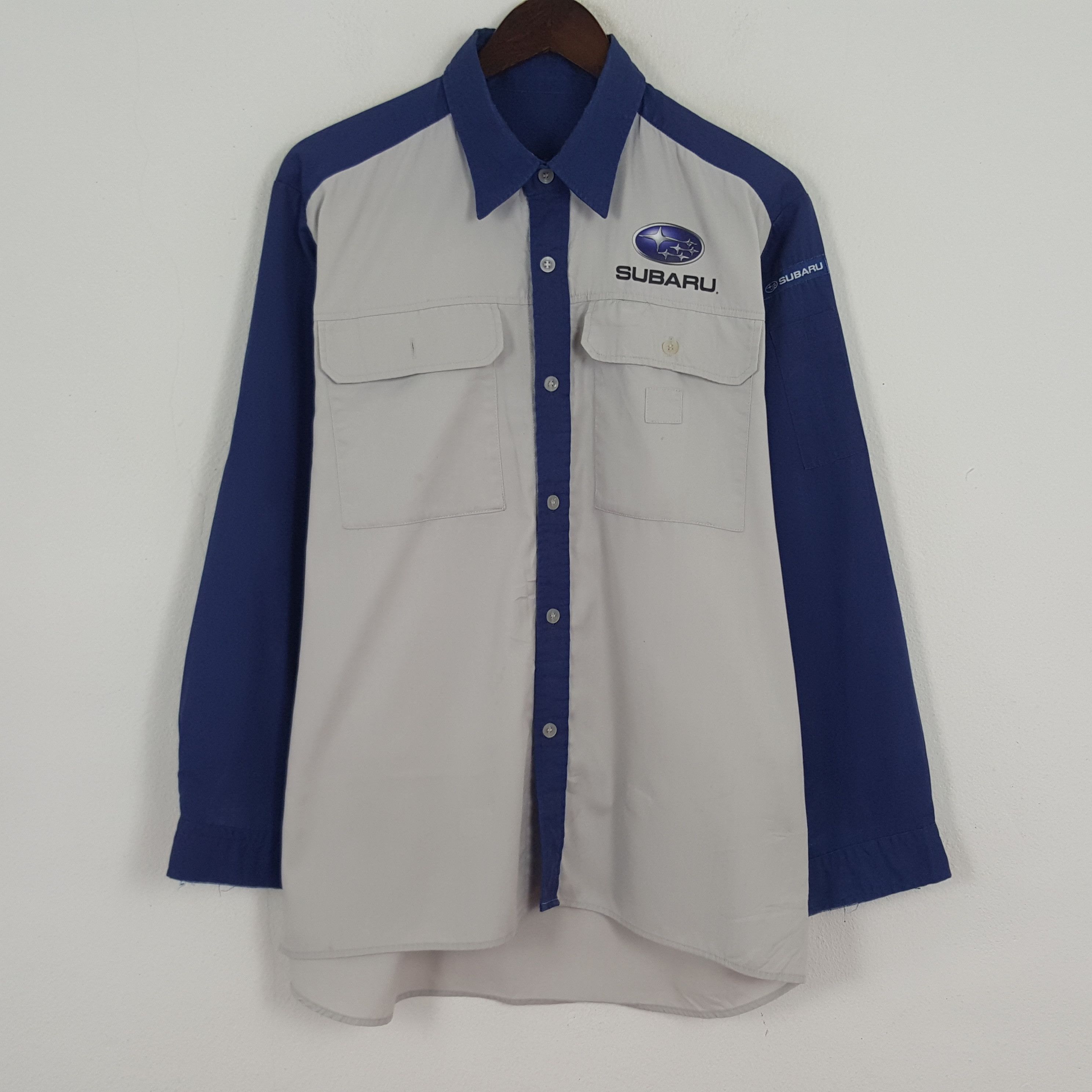 Vintage Vintage Subaru Custom Art Logo Sport Uniform Button Shirt Size US L / EU 52-54 / 3 - 3 Thumbnail