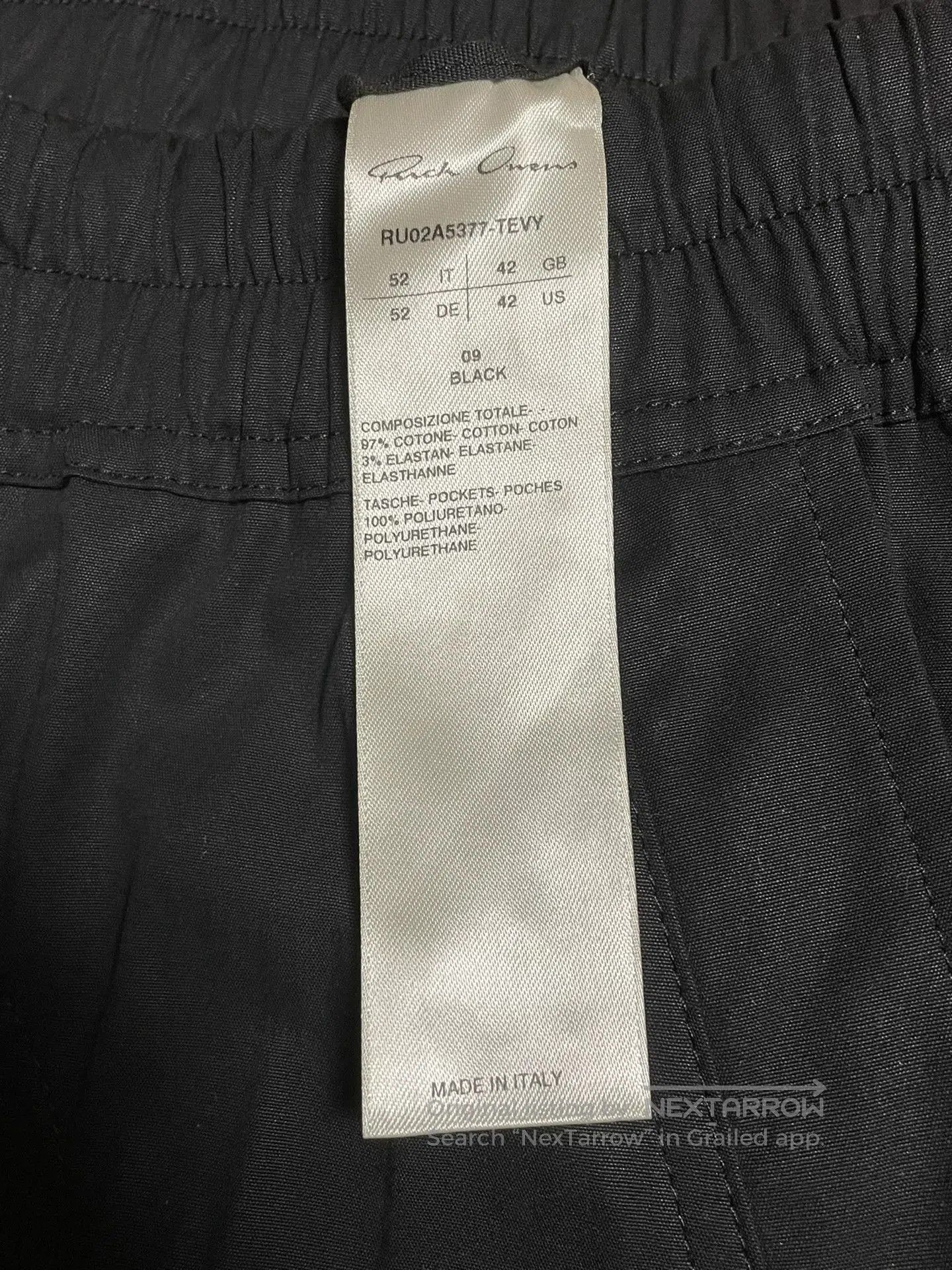 Rick Owens Rick Owens Ro Five Zipper Cargo Pants. Size US 40 / EU 56 - 3 Thumbnail