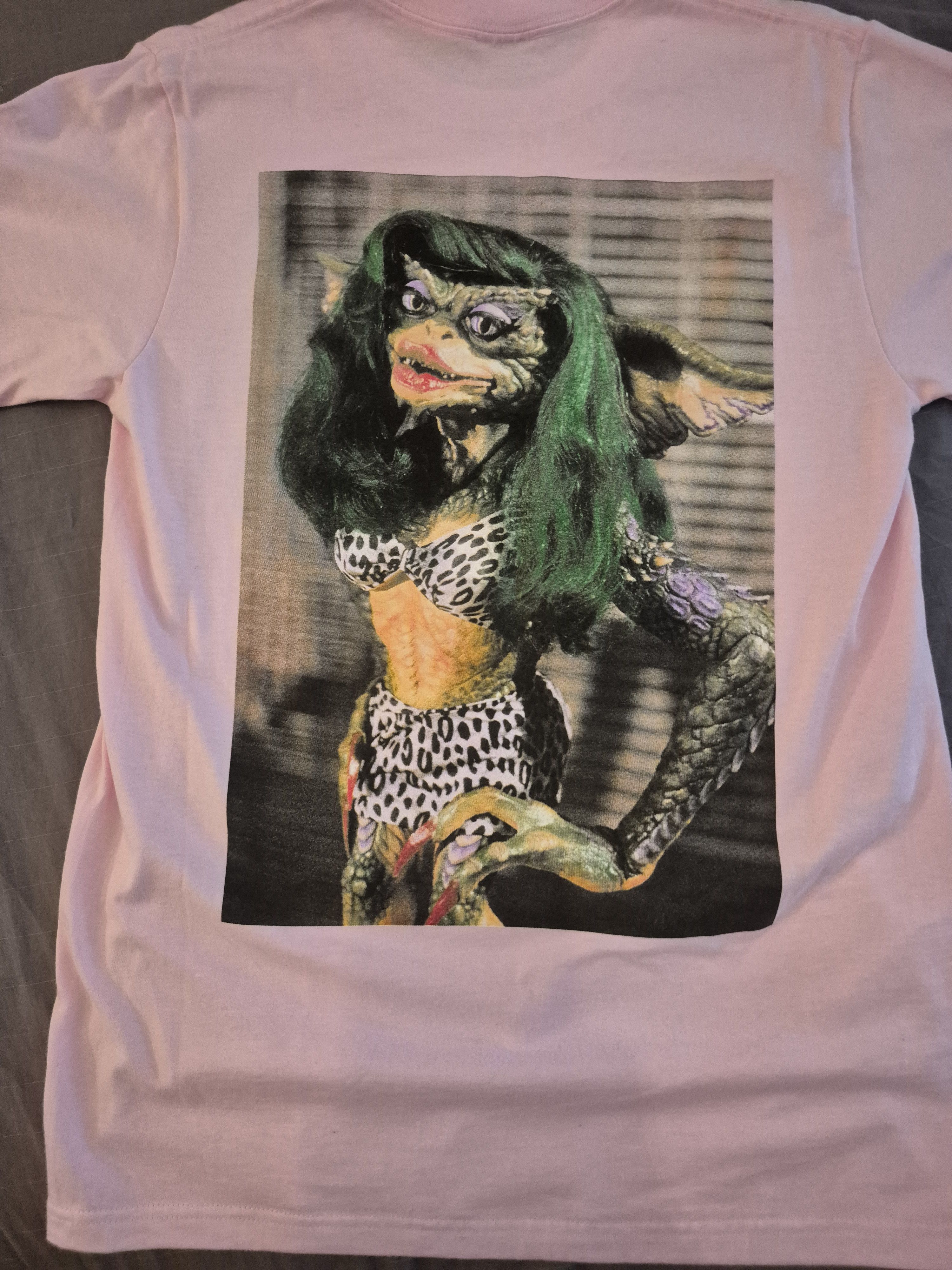 Supreme Supreme Pink Greta Gremlins Tee Shirt Size Small Size US S / EU 44-46 / 1 - 4 Thumbnail