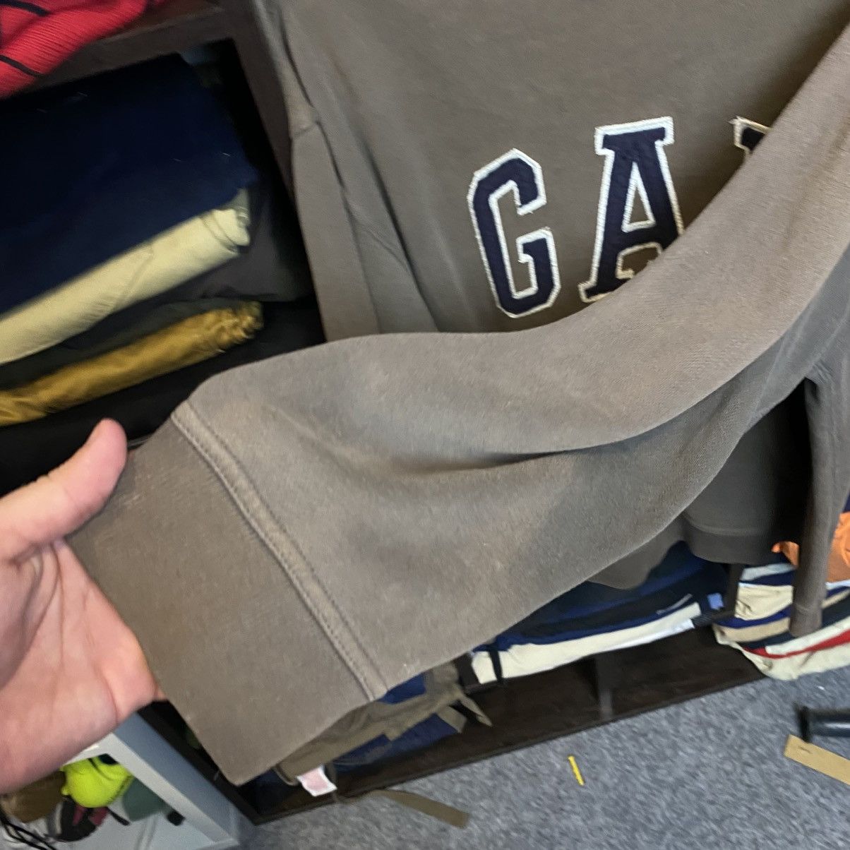Gap Vintage Gap Big Logo y2k streetwear brown hoodie size S Size US S / EU 44-46 / 1 - 7 Thumbnail