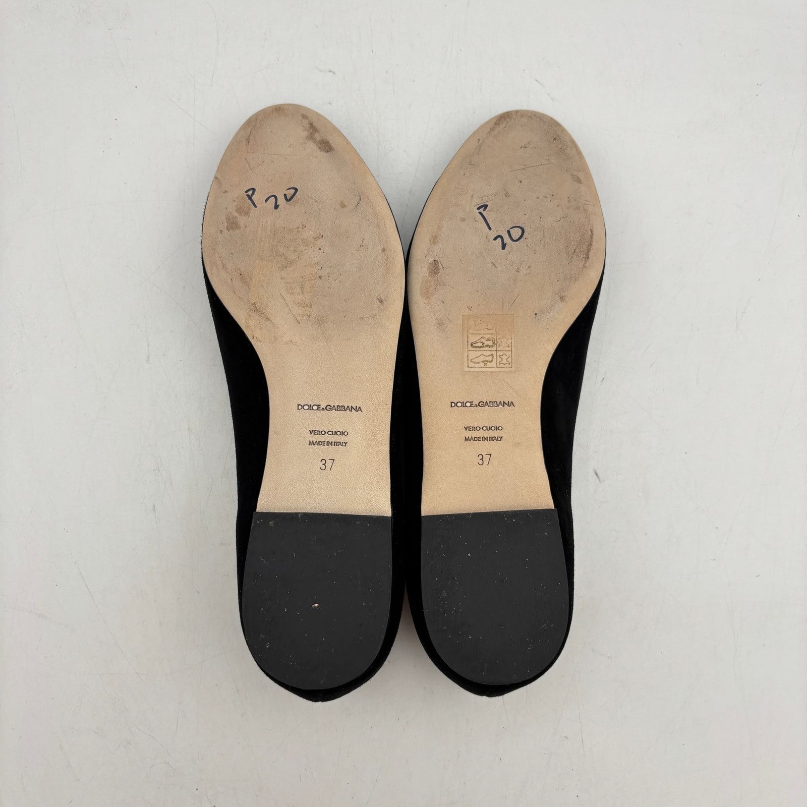 Dolce & Gabbana Dolce & Gabbana Black Suede Loafers Flats Women's 37 Size US 7 / IT 37 - 8 Thumbnail