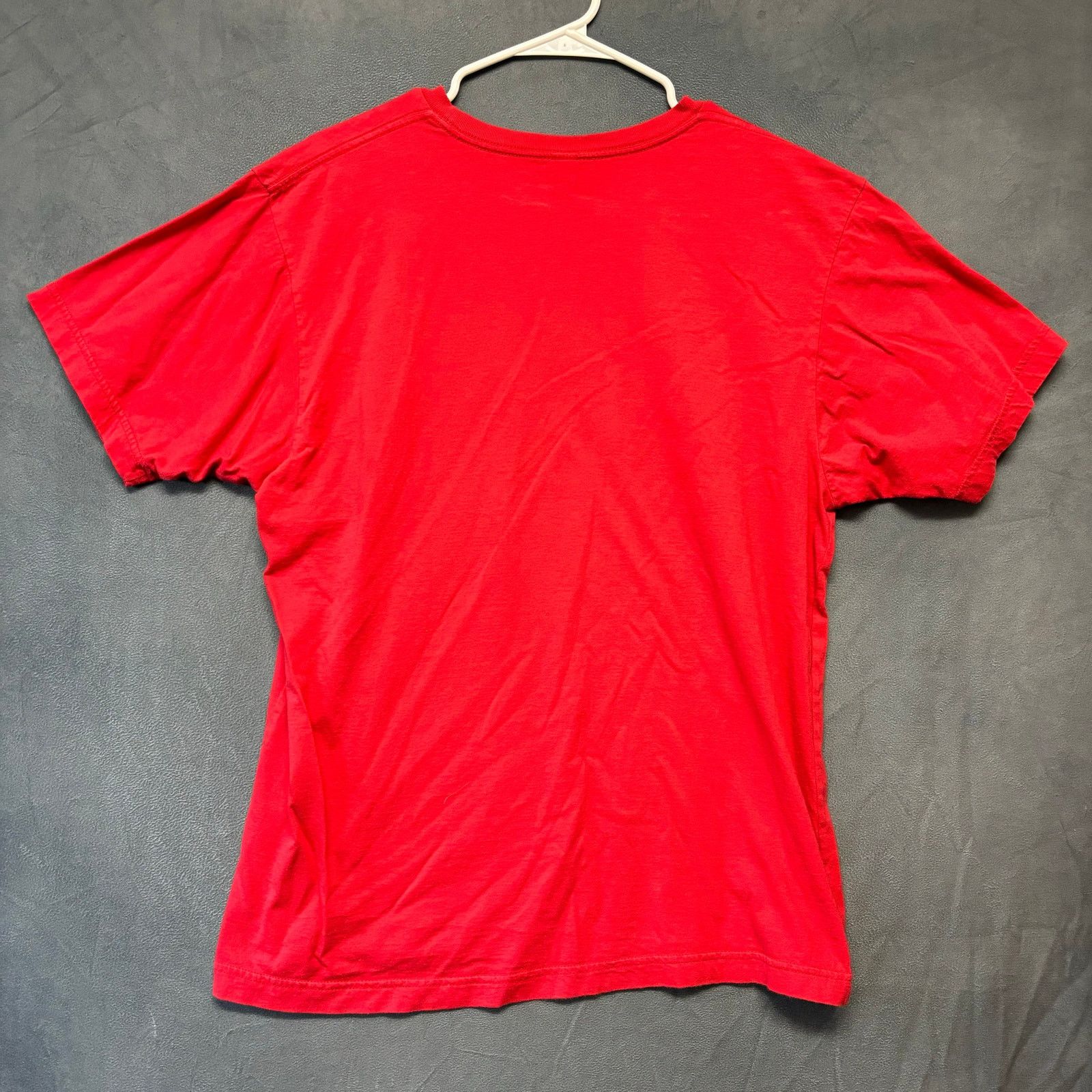 Anvil Anvil Everyday Red Shirt Blank Mens Large Comfy Skater Plain Size US L / EU 52-54 / 3 - 6 Thumbnail