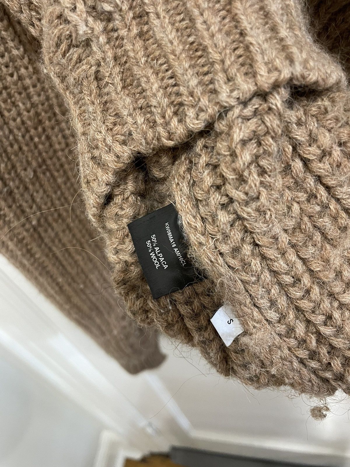 JW Anderson JW anderson oversized heavy knit brown wool/alpaca sweater Size US S / EU 44-46 / 1 - 9 Thumbnail