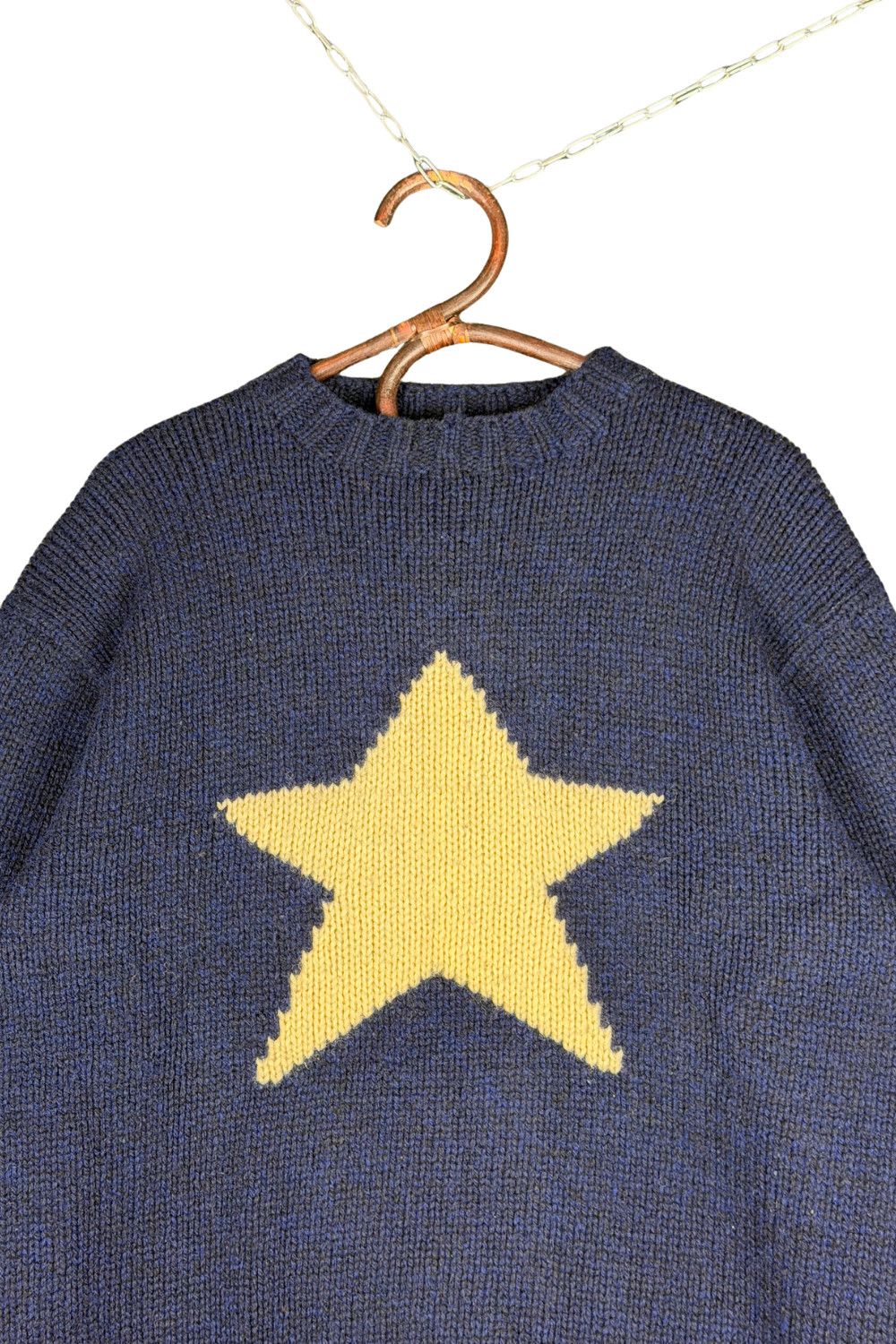 Polo Ralph Lauren AW98 Polo Ralph Lauren Hand Knit Star Sweater Size US XL / EU 56 / 4 - 3 Thumbnail