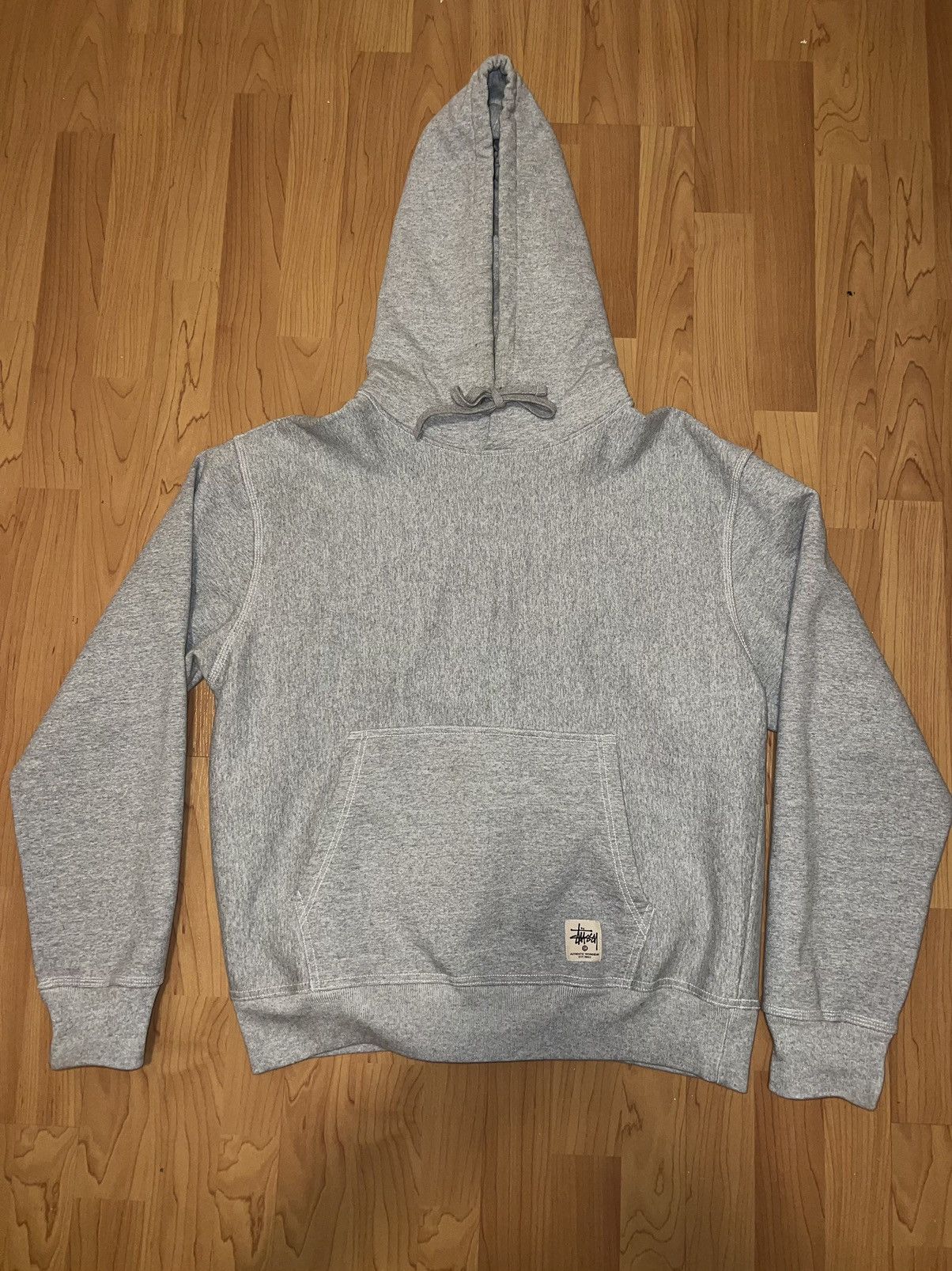 Stussy Stussy contrast stitch label hoodie | Grailed