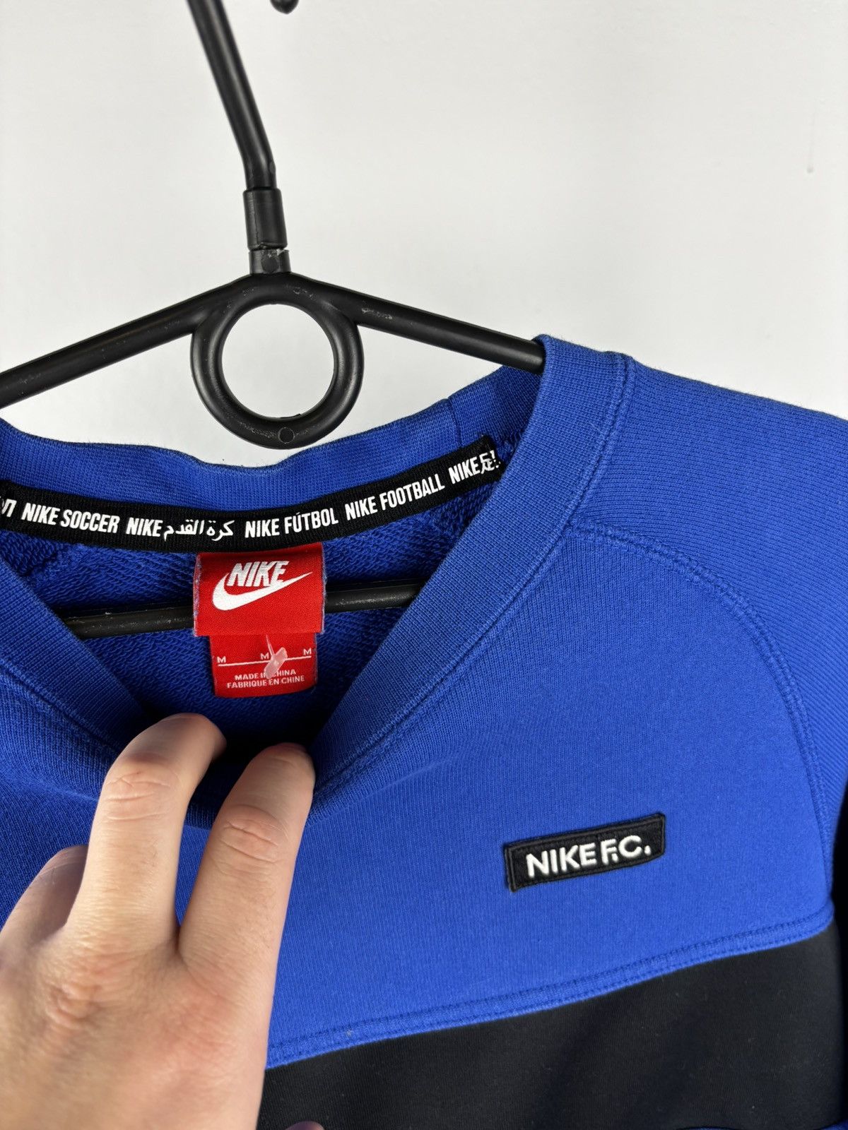 Nike Nike F.C sweatshirt football size M Size US M / EU 48-50 / 2 - 2 Thumbnail